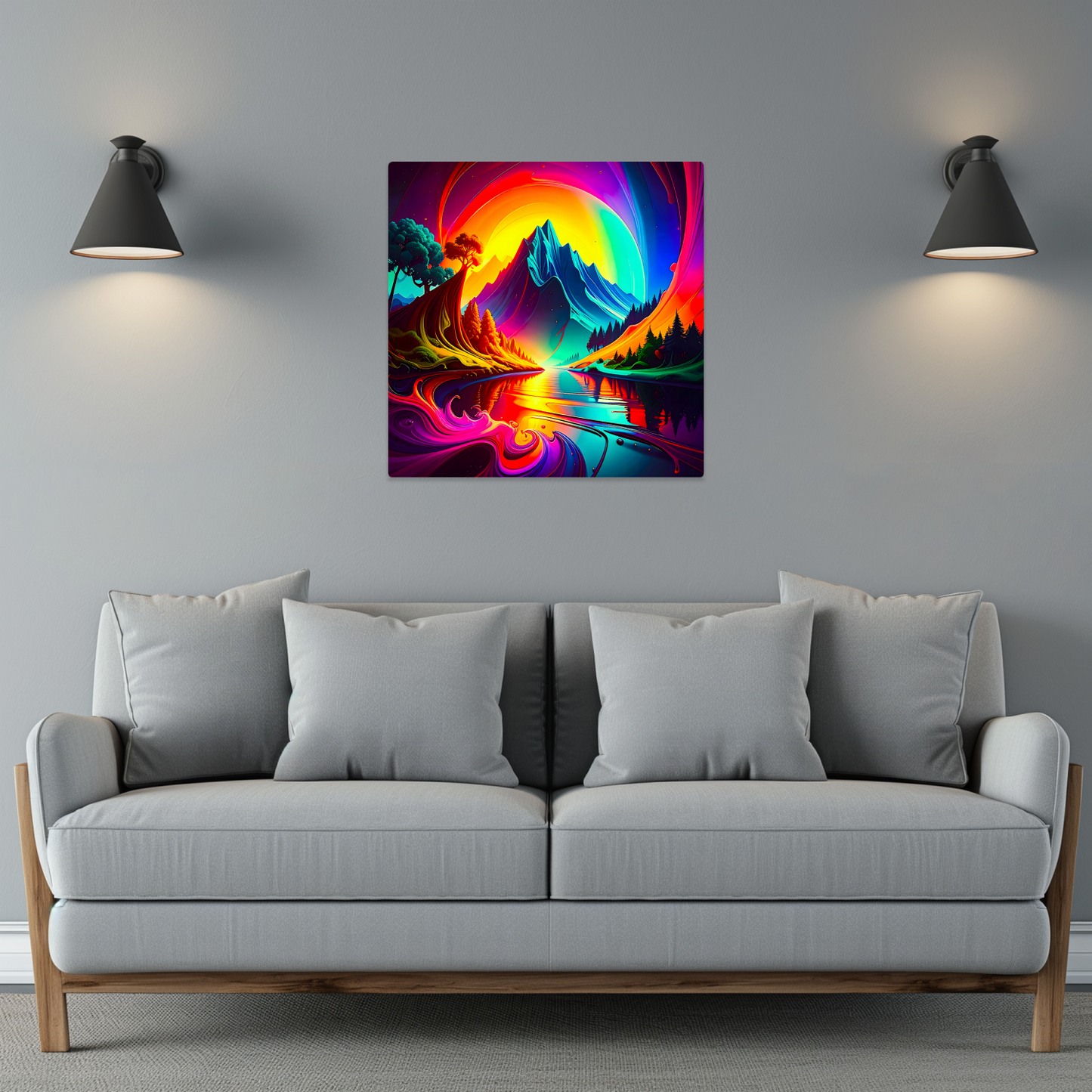 LunaMount, Printed On High Gloss Aluminium To Enhance Colour And Detail, A Gift For A Lifetime...