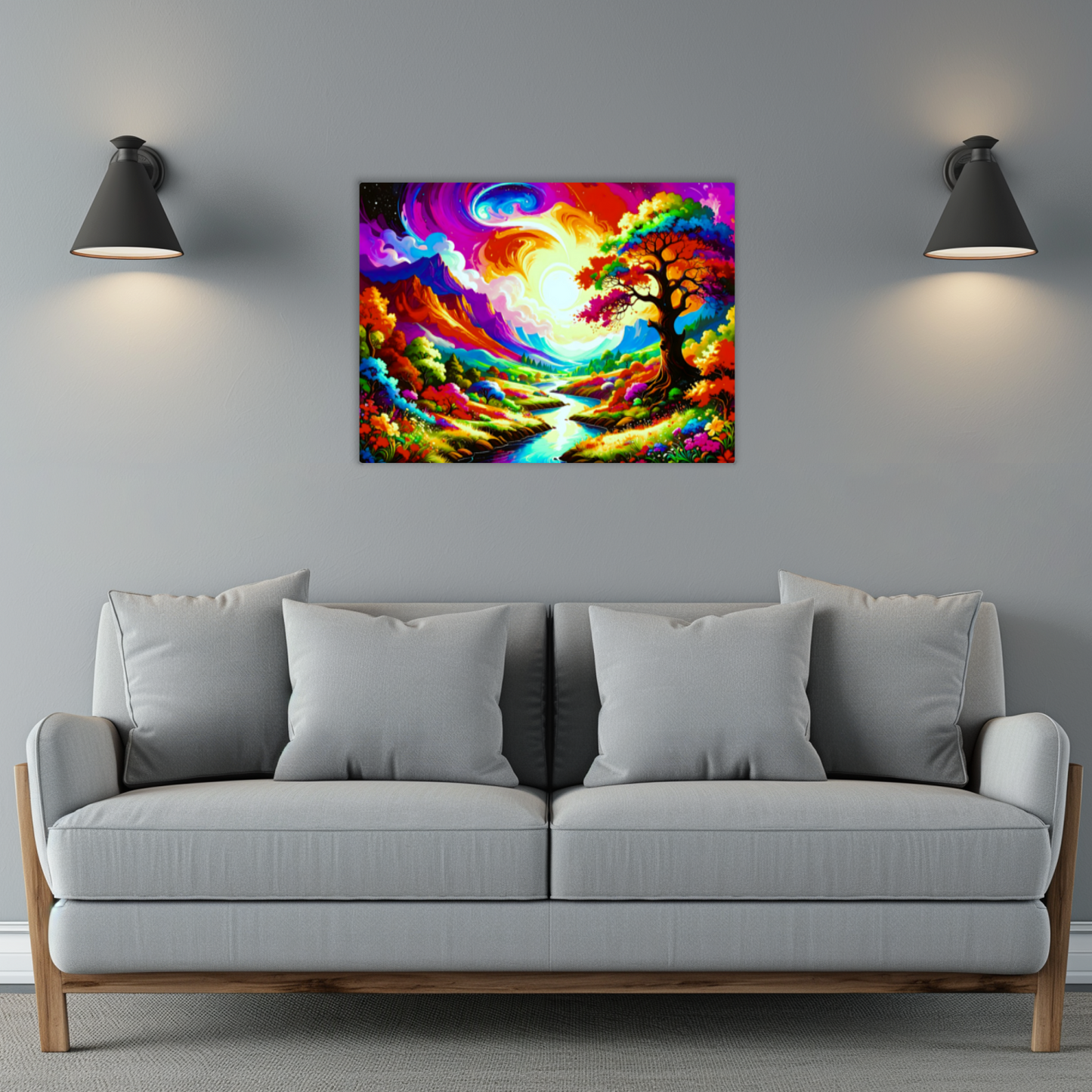 LunaScape 9, Printed On High Gloss Aluminium To Enhance Colour And Detail, Unique Image, Art Is A Gift For A Lifetime...