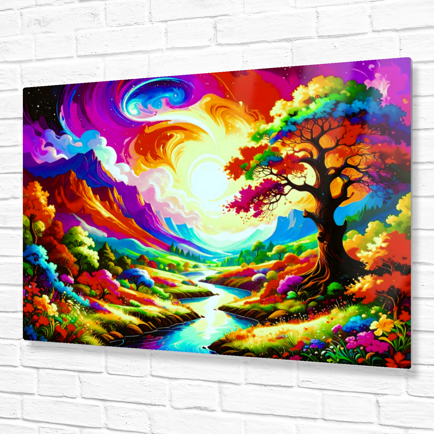 LunaScape 9, Printed On High Gloss Aluminium To Enhance Colour And Detail, Unique Image, Art Is A Gift For A Lifetime...