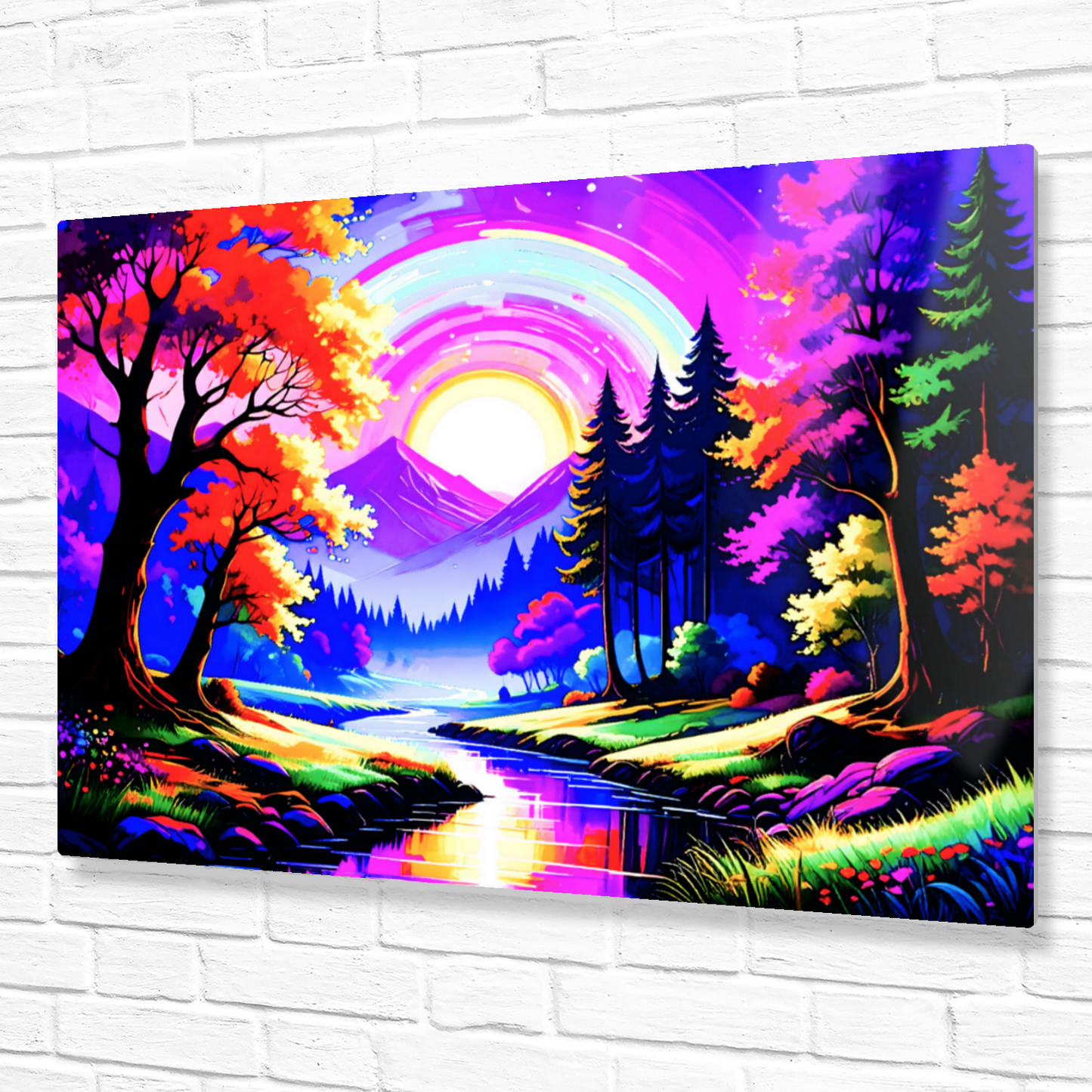 Lunascape 10, Printed On High Gloss Aluminium To Enhance Colour And Detail, Unique Image, Art Is A Gift For A Lifetime...