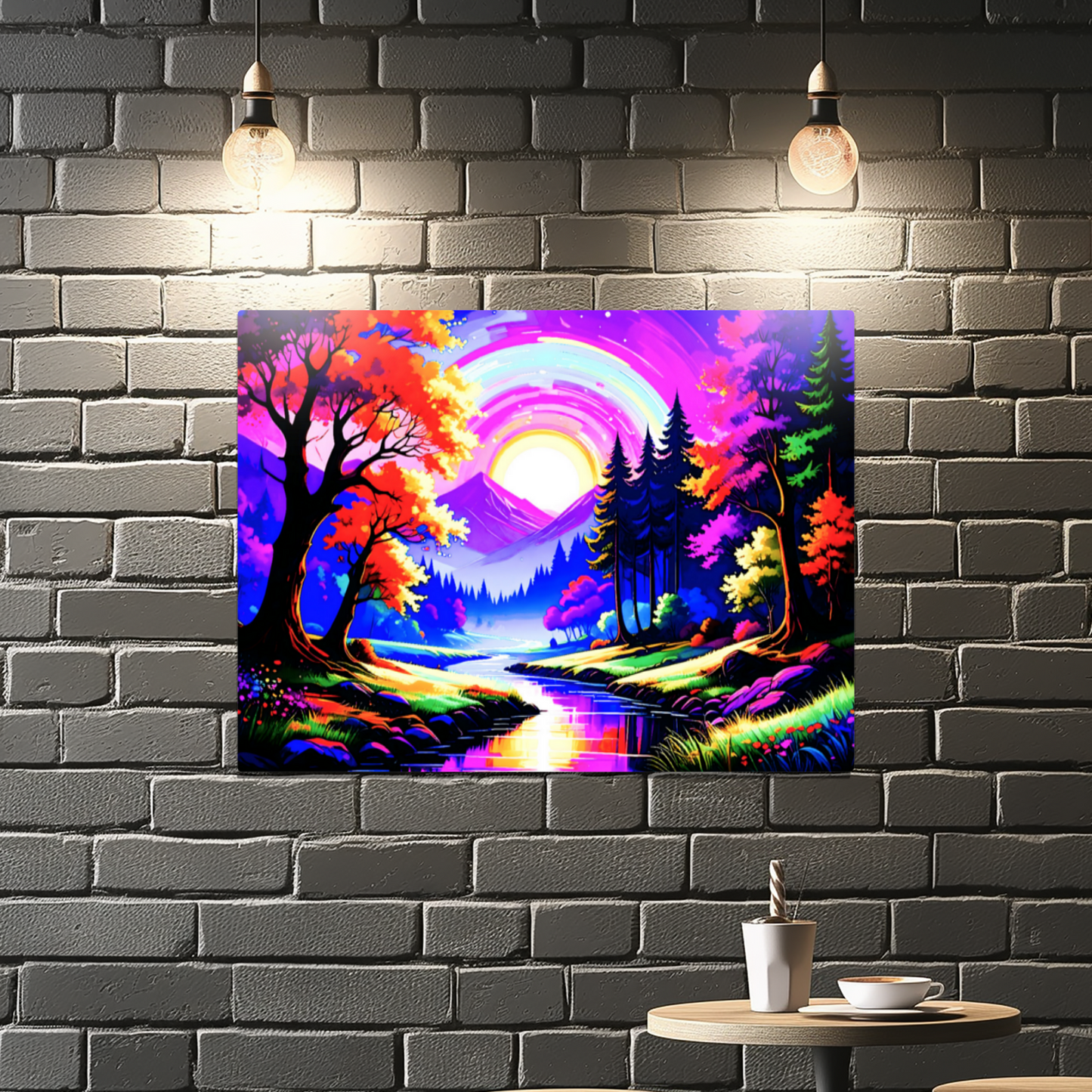 Lunascape 10, Printed On High Gloss Aluminium To Enhance Colour And Detail, Unique Image, Art Is A Gift For A Lifetime...