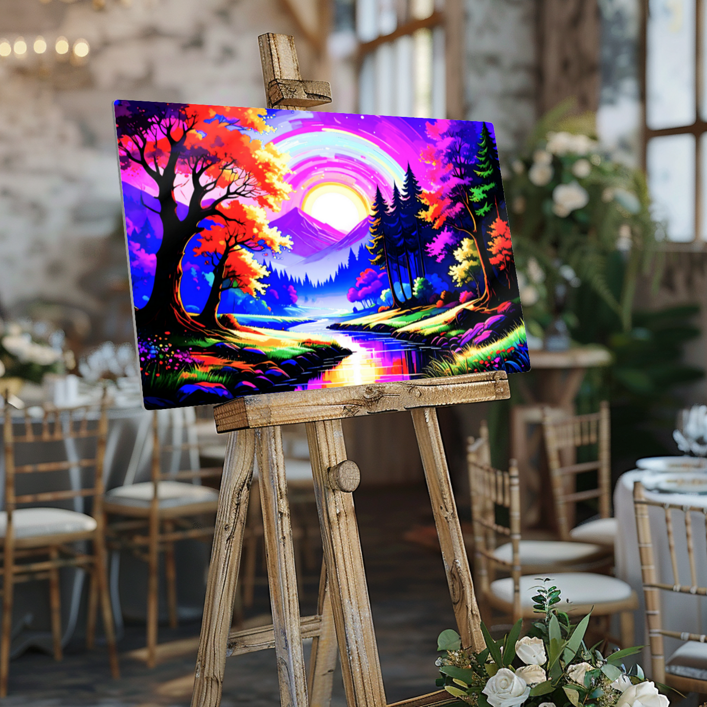 Lunascape 10, Printed On High Gloss Aluminium To Enhance Colour And Detail, Unique Image, Art Is A Gift For A Lifetime...