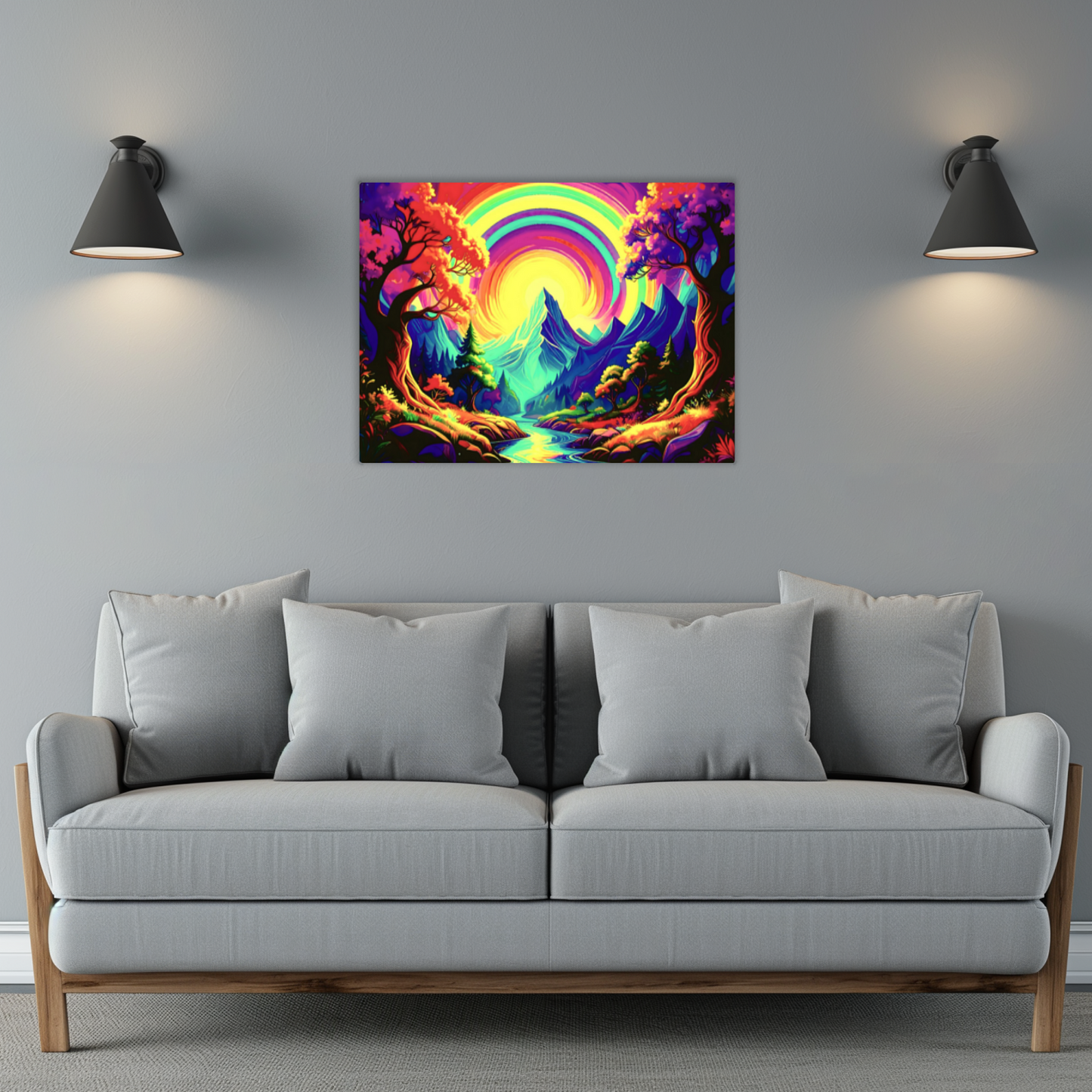 LunaScape 11, Printed On High Gloss Aluminium To Enhance Colour And Detail, Unique Image, Art Is A Gift For A Lifetime...