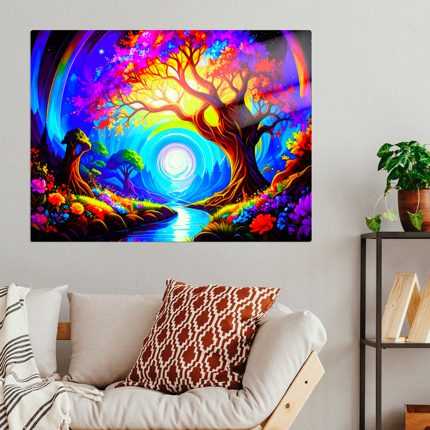 LunaScape 12, Printed On High Gloss Aluminium To Enhance Colour And Detail, Unique Image, Art Is A Gift For A Lifetime...