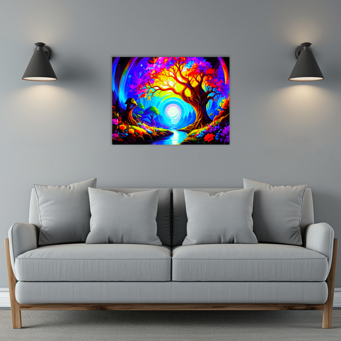 LunaScape 12, Printed On High Gloss Aluminium To Enhance Colour And Detail, Unique Image, Art Is A Gift For A Lifetime...