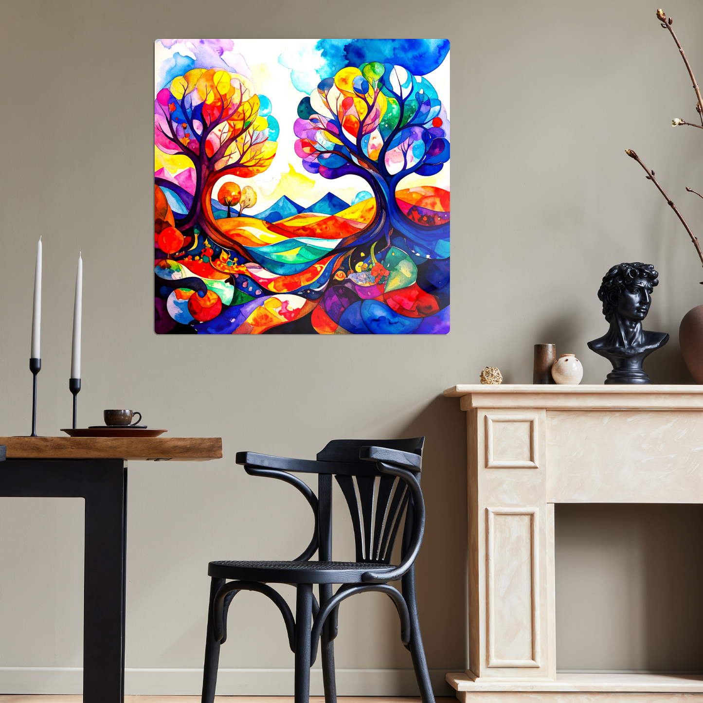 Amazing Trees 6, Printed On High Gloss Aluminium To Enhance Colours And Detail, Unique Images, A Gift To Last A Lifetime...