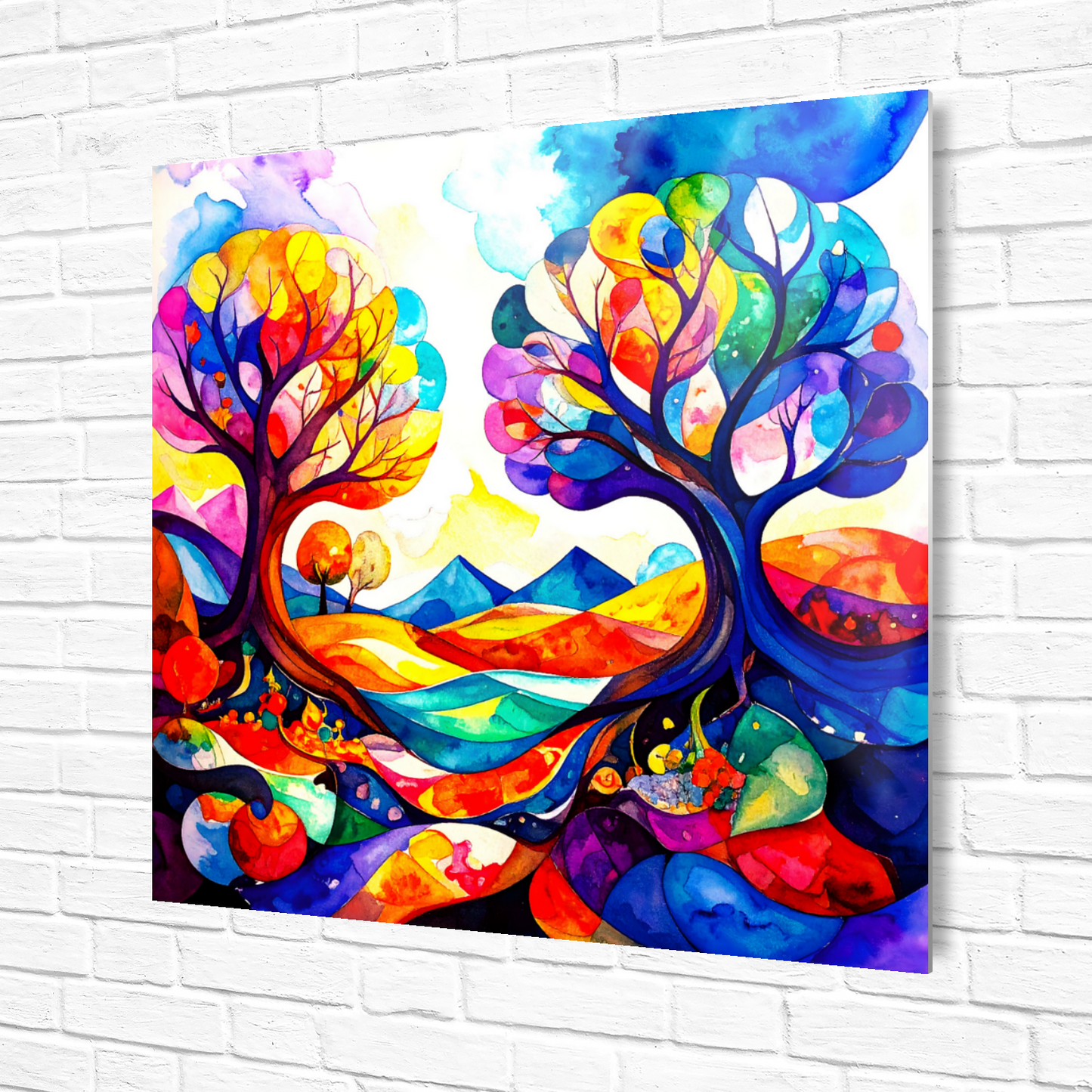 Amazing Trees 6, Printed On High Gloss Aluminium To Enhance Colours And Detail, Unique Images, A Gift To Last A Lifetime...