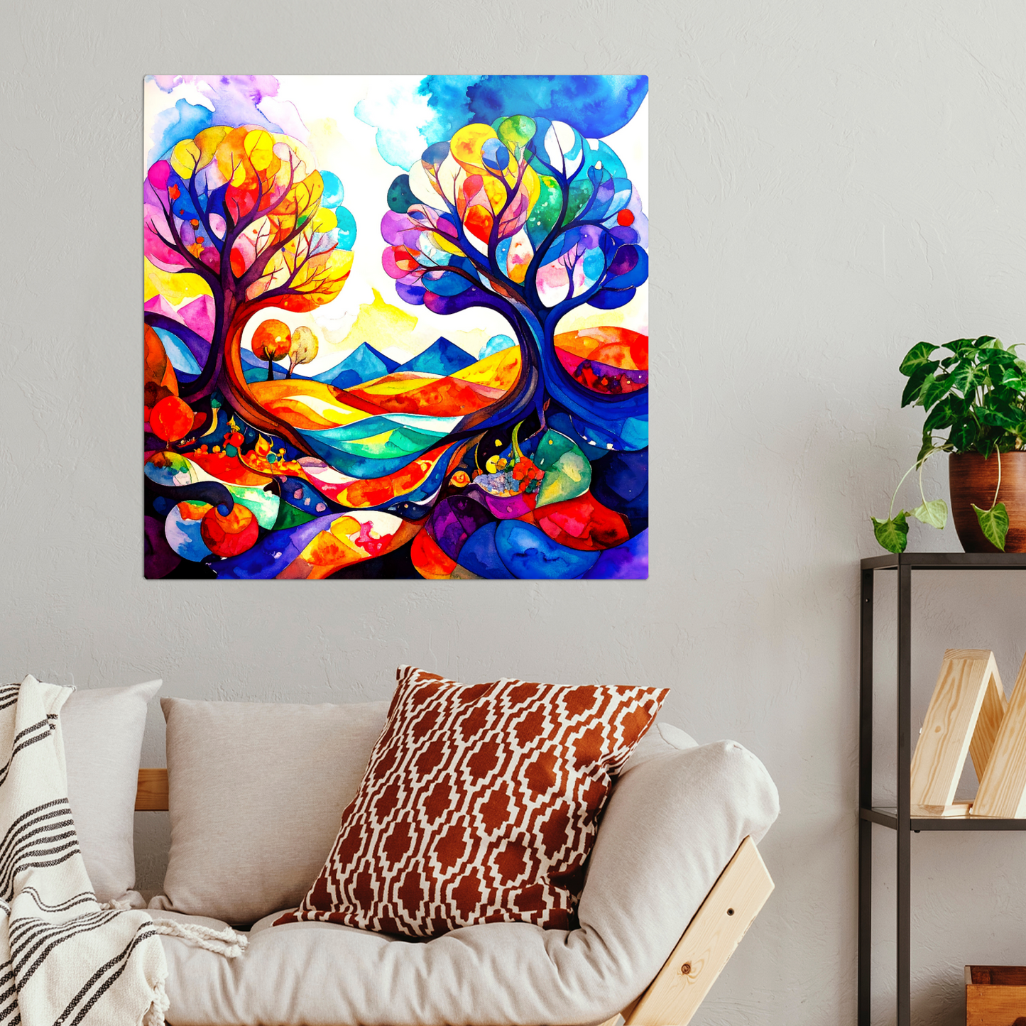 Amazing Trees 6, Printed On High Gloss Aluminium To Enhance Colours And Detail, Unique Images, A Gift To Last A Lifetime...