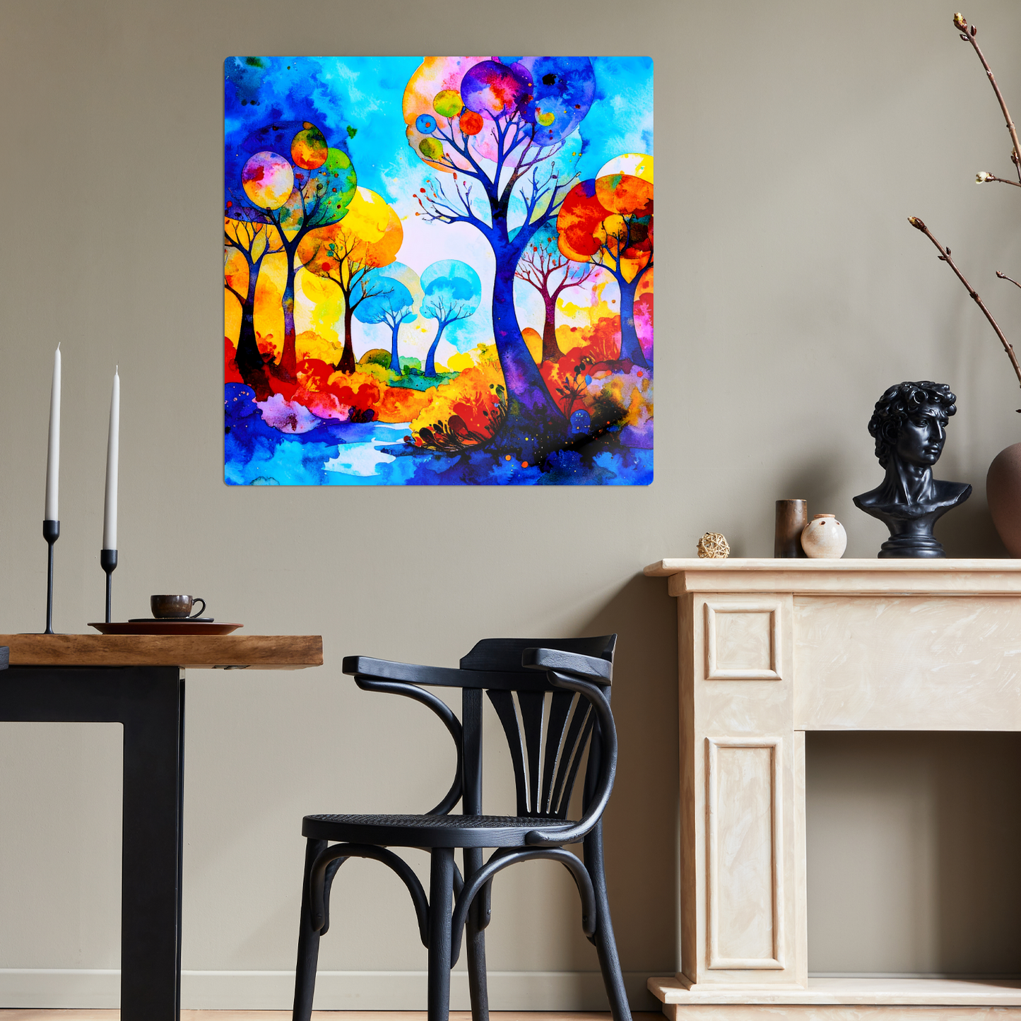 Amazing Trees 7, Printed On High Gloss Aluminium To Enhance Colours And Detail, Unique Images, A Gift To Last A Lifetime...