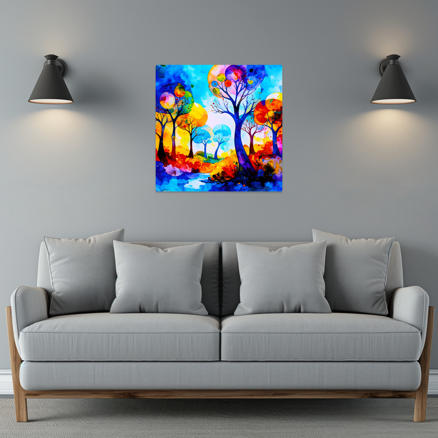 Amazing Trees 7, Printed On High Gloss Aluminium To Enhance Colours And Detail, Unique Images, A Gift To Last A Lifetime...