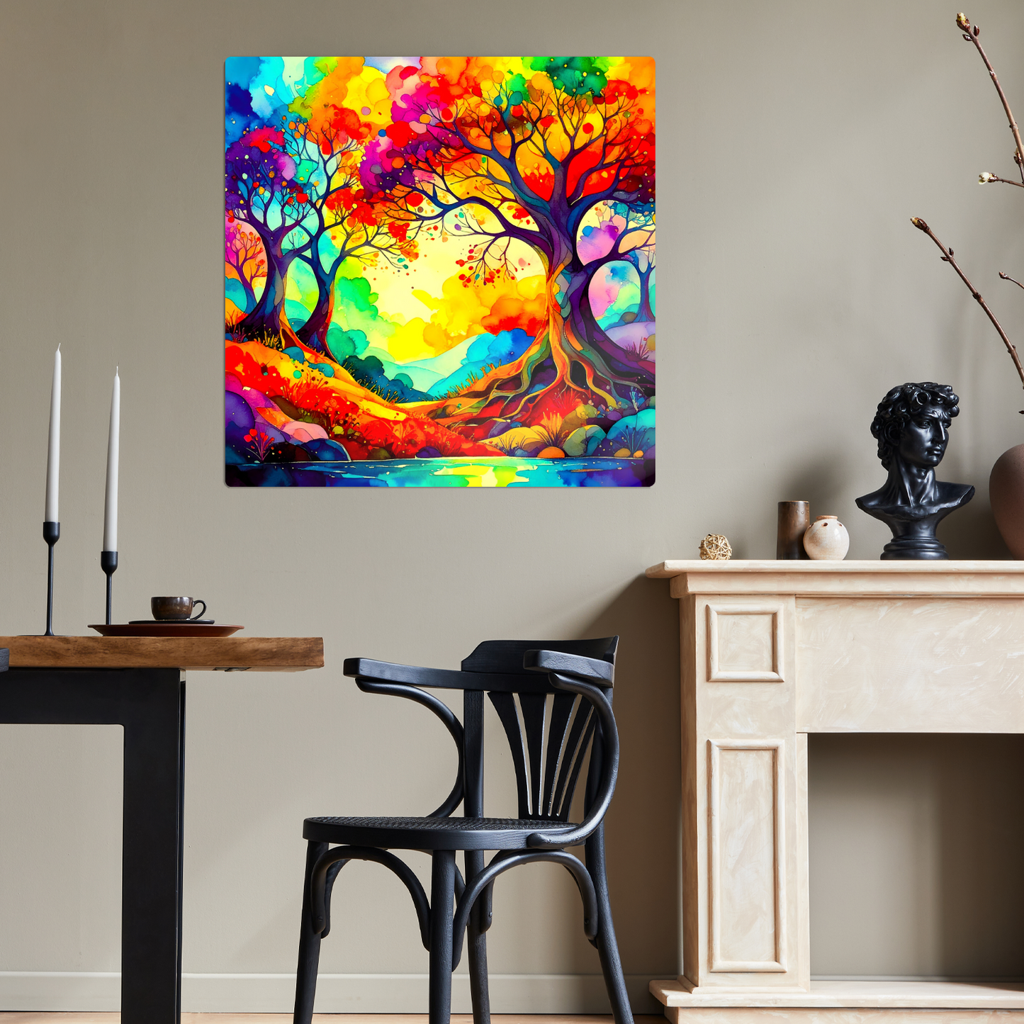 Amazing Trees 8, Printed On High Gloss Aluminium To Enhance Colours And Detail, Unique Images, A Gift To Last A Lifetime...