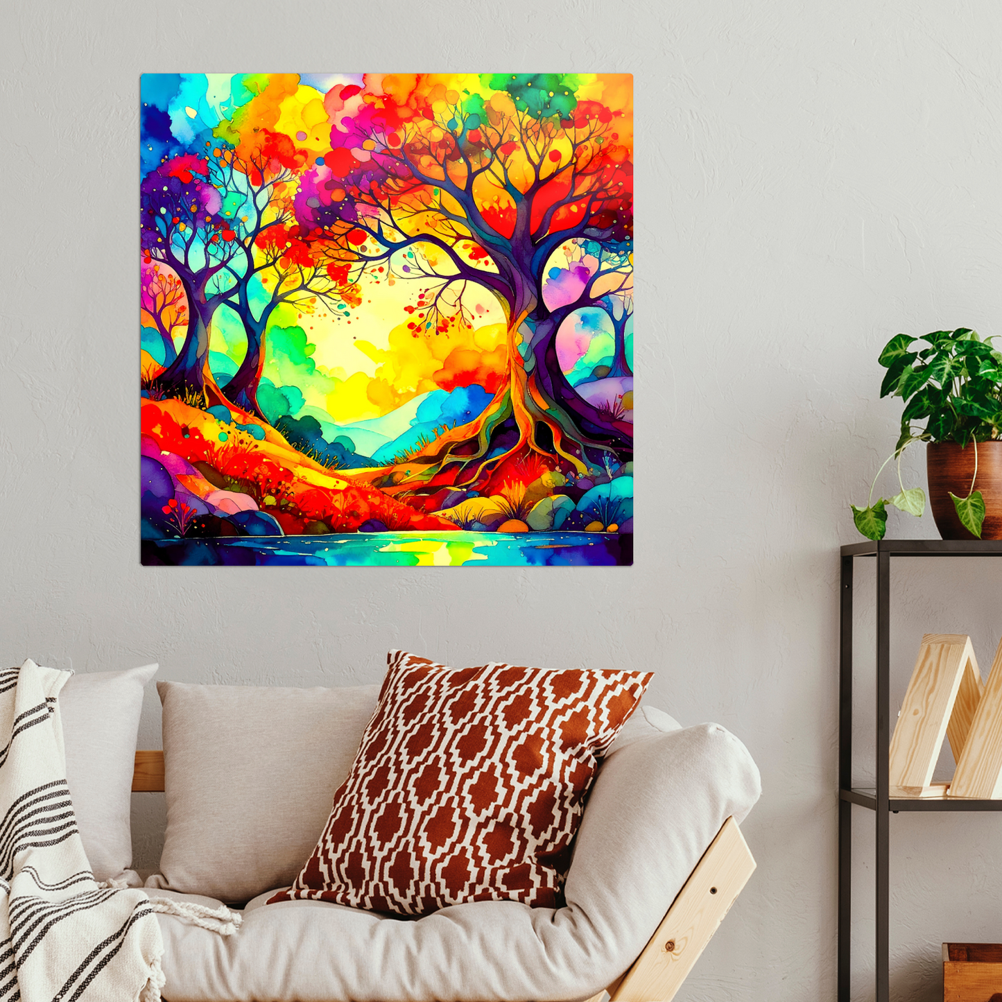 Amazing Trees 8, Printed On High Gloss Aluminium To Enhance Colours And Detail, Unique Images, A Gift To Last A Lifetime...