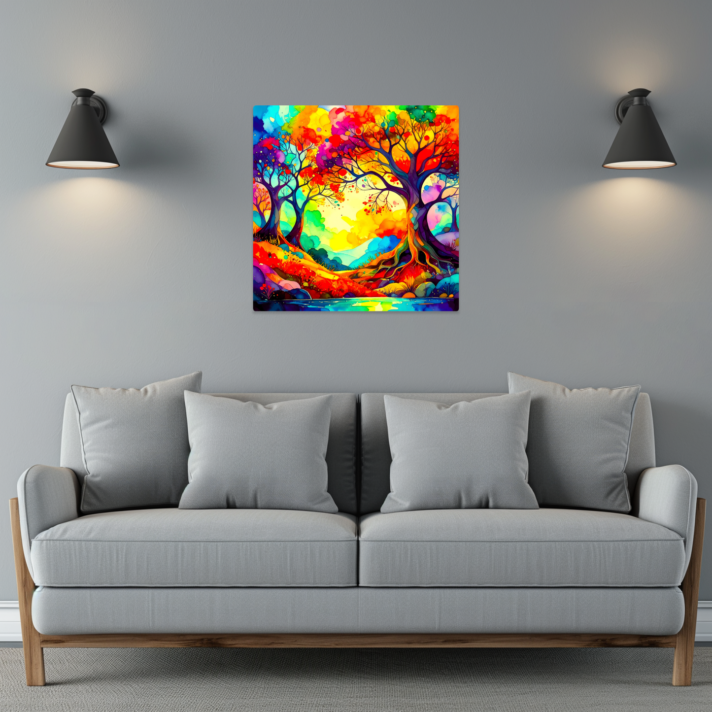 Amazing Trees 8, Printed On High Gloss Aluminium To Enhance Colours And Detail, Unique Images, A Gift To Last A Lifetime...
