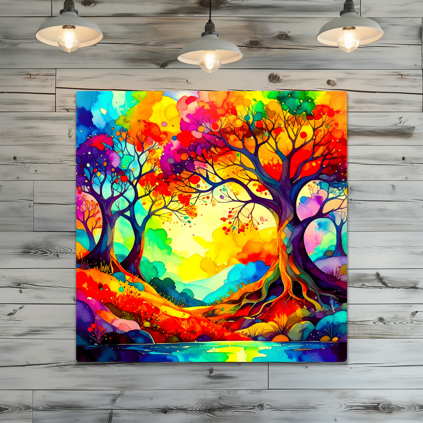 Amazing Trees 8, Printed On High Gloss Aluminium To Enhance Colours And Detail, Unique Images, A Gift To Last A Lifetime...