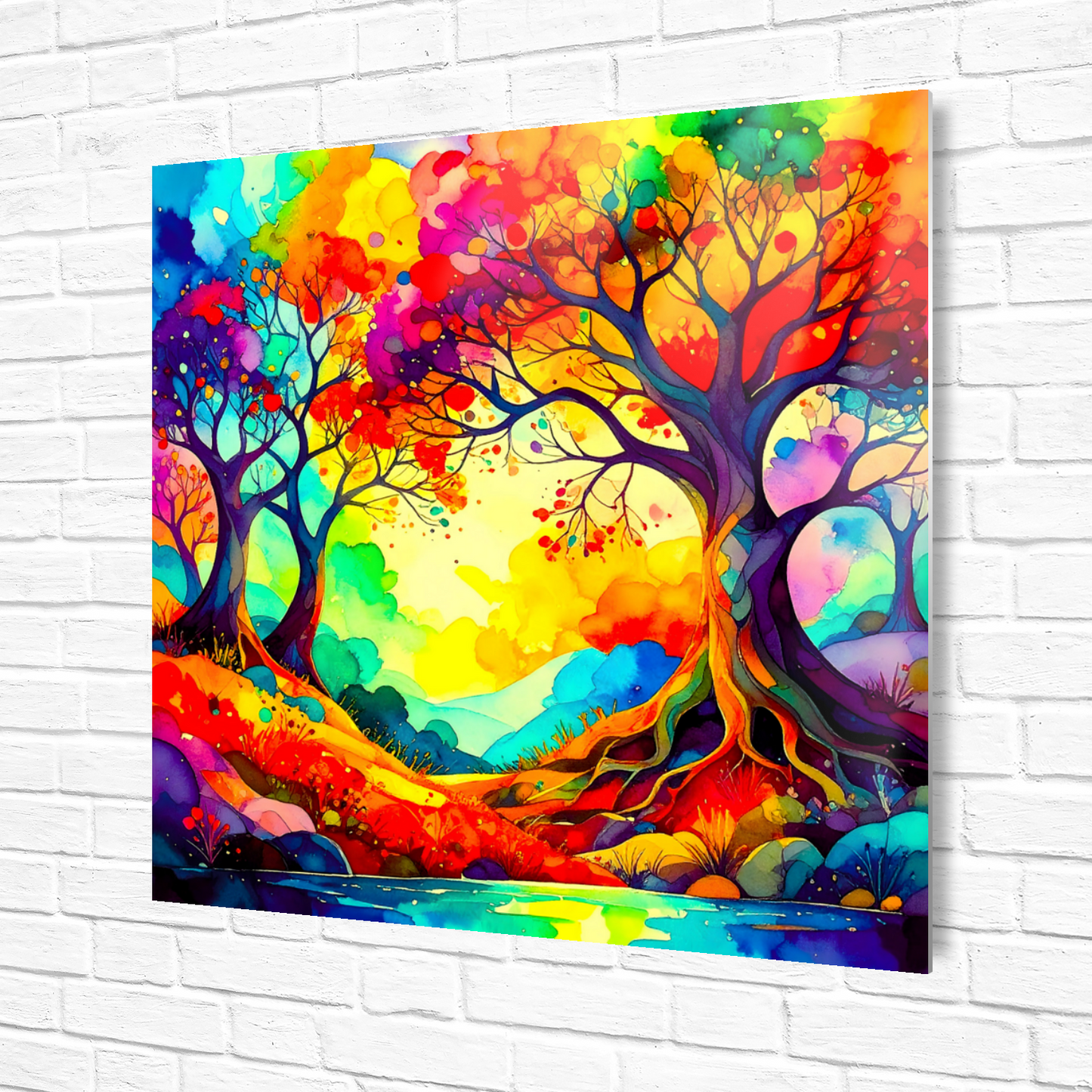 Amazing Trees 8, Printed On High Gloss Aluminium To Enhance Colours And Detail, Unique Images, A Gift To Last A Lifetime...