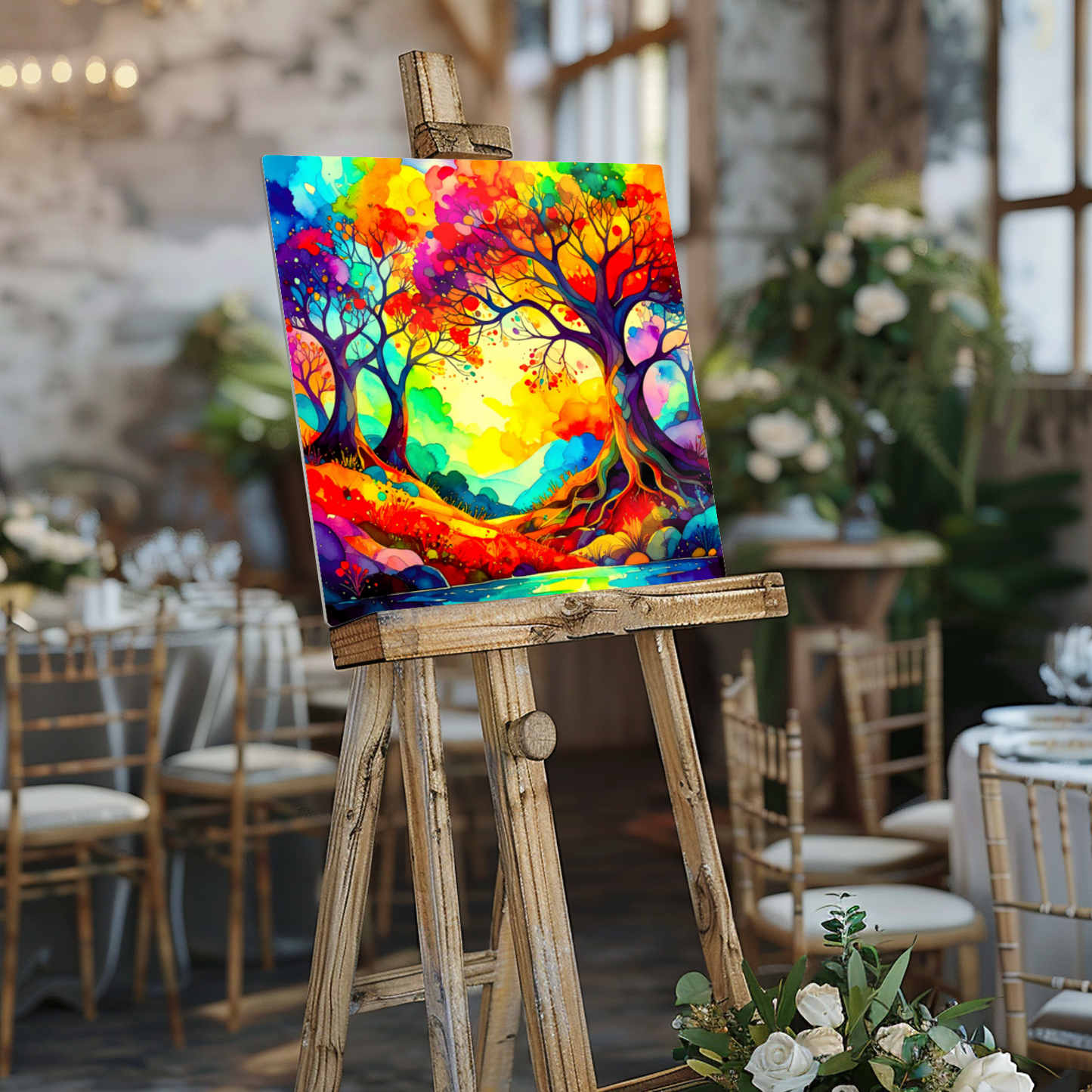 Amazing Trees 8, Printed On High Gloss Aluminium To Enhance Colours And Detail, Unique Images, A Gift To Last A Lifetime...