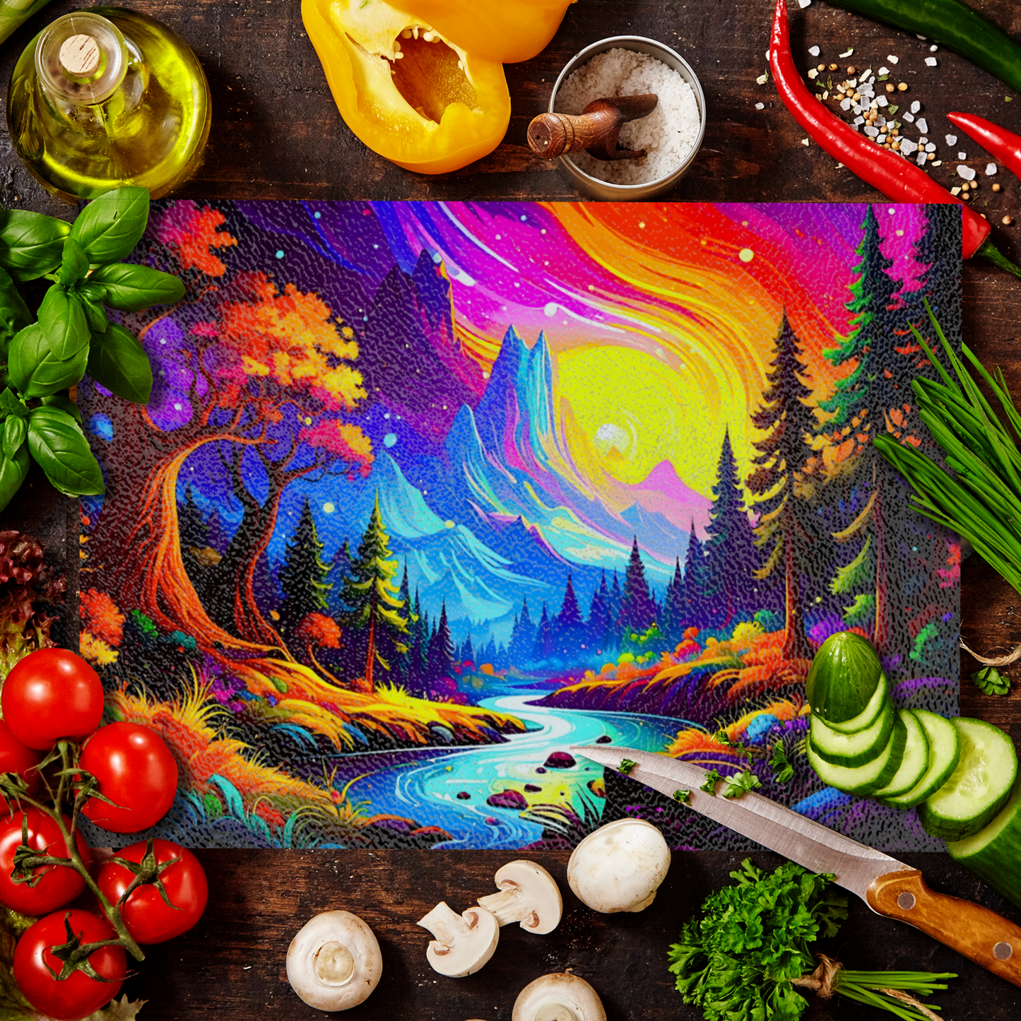 Glass Chopping Board CB3, Heat Resistant, A Versatile Textured Surface, Available In 2 Sizes...