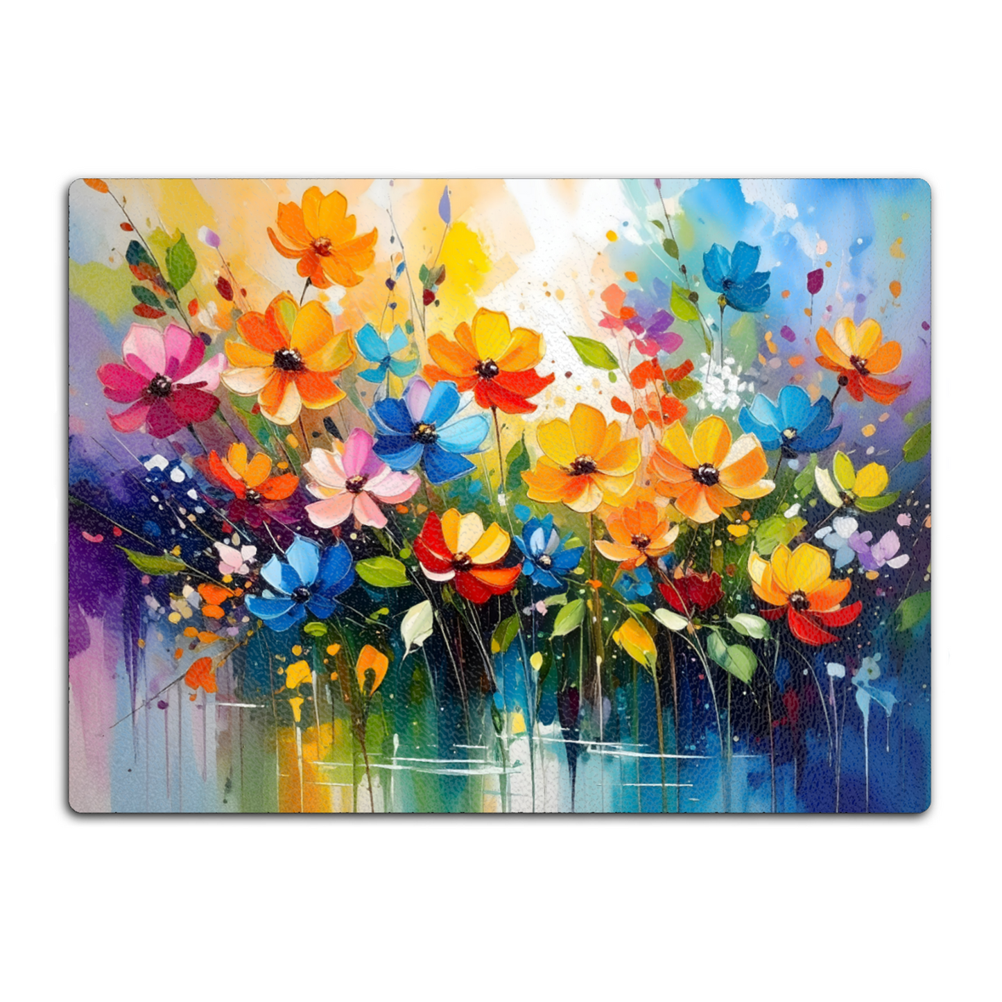 Glass Chopping Board CB5, Heat Resistant, Textured Surface, Available In 2 Sizes...