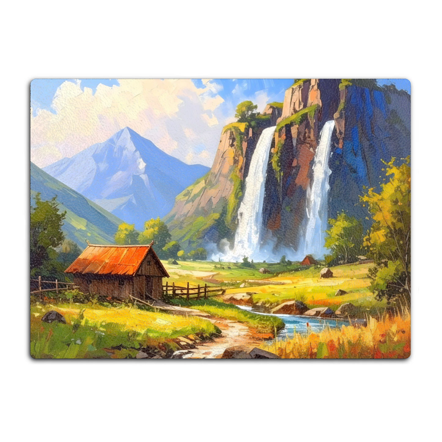 Glass Chopping Board CB8, Heat Resistant, Textured Surface, Available In 2 Sizes...