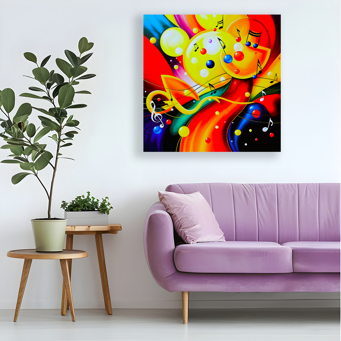 Abstract Circles 3, Printed On Canvas, Vivid Colours, Art Prints, Box Canvas, Unique Images, A Gift To Last A Lifetime...