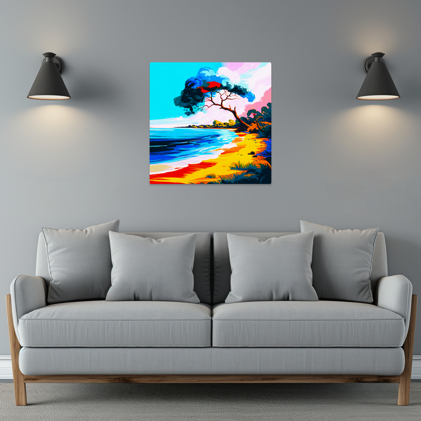 Tropical Beach 3, Printed On High Gloss Aluminium To Enhance Colours And Detail, Unique Images, A Gift To Last A Lifetime...