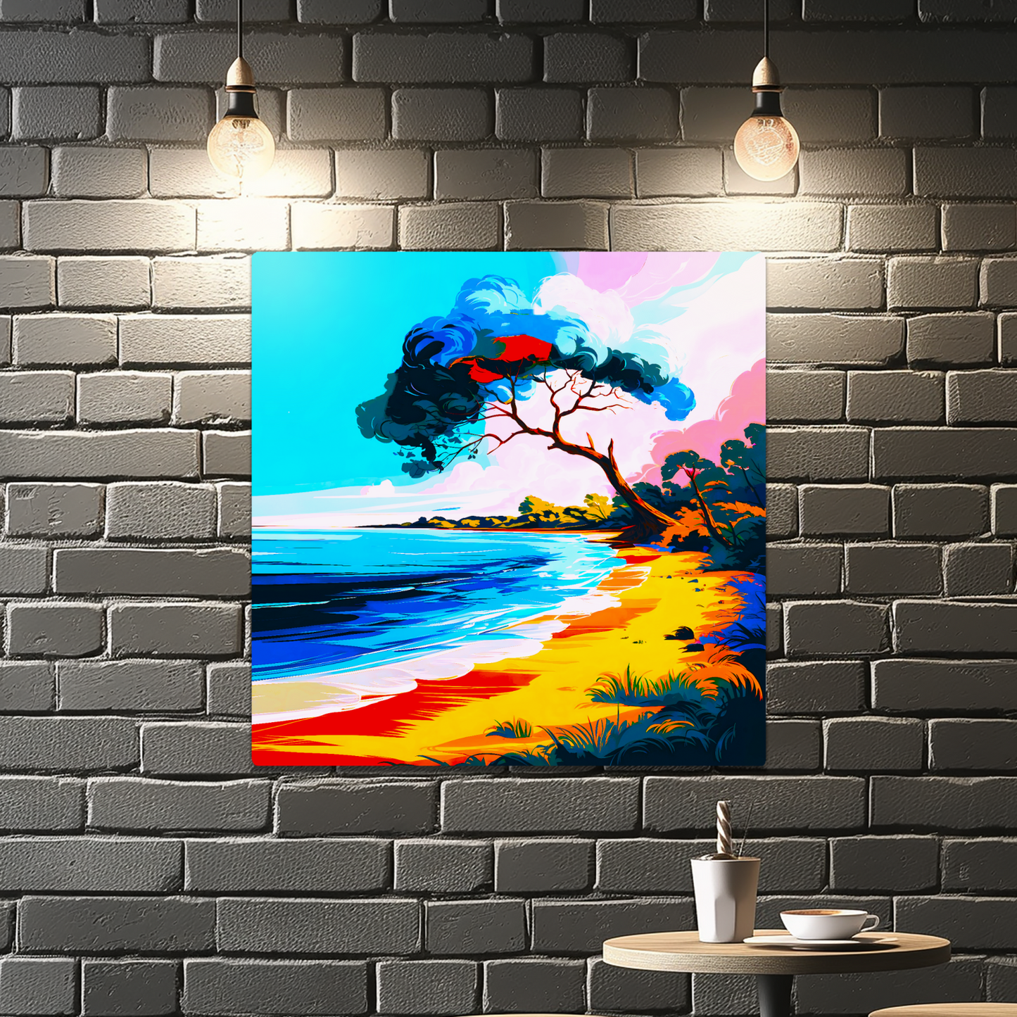 Tropical Beach 3, Printed On High Gloss Aluminium To Enhance Colours And Detail, Unique Images, A Gift To Last A Lifetime...