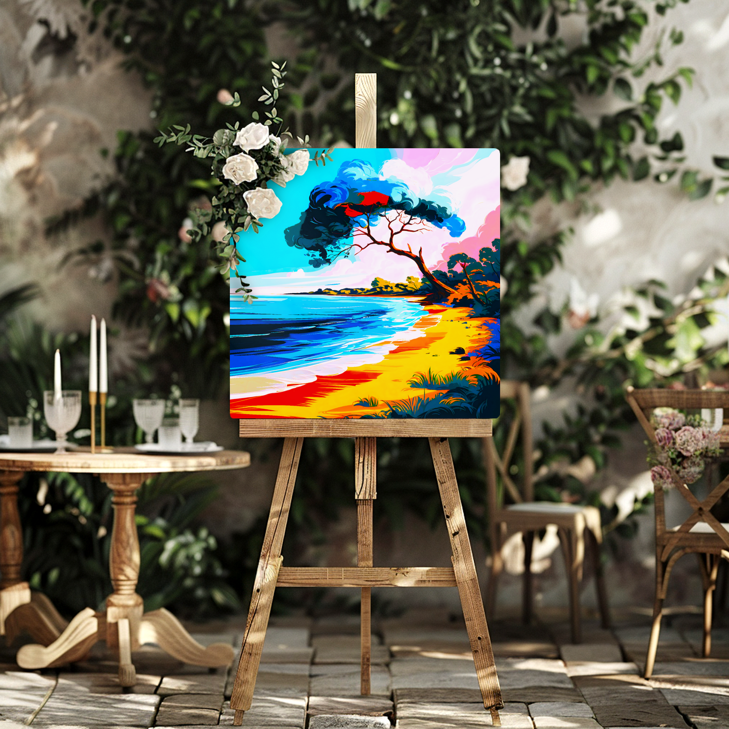Tropical Beach 3, Printed On High Gloss Aluminium To Enhance Colours And Detail, Unique Images, A Gift To Last A Lifetime...