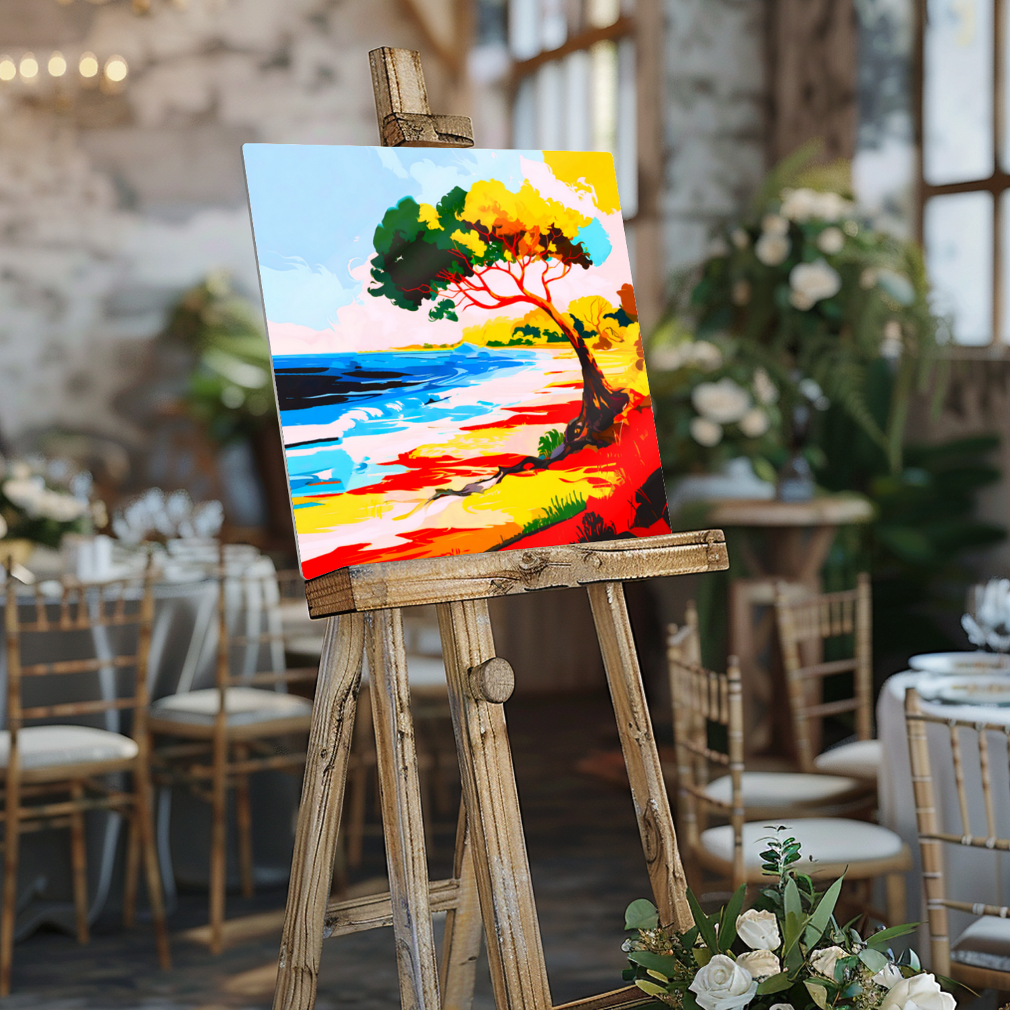 Tropical Beach 4, Printed On High Gloss Aluminium To Enhance Colours And Detail, Unique Images, A Gift To Last A Lifetime...