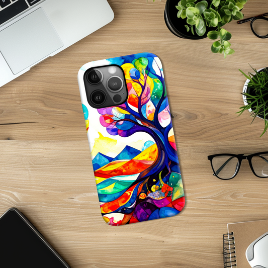 Fantasy Landscape 1, Slim iPhone-Samsung Cases, Full Wrap Technology, Crafted From Premium Polycarbonate, Vivid Colours, Unique Image...