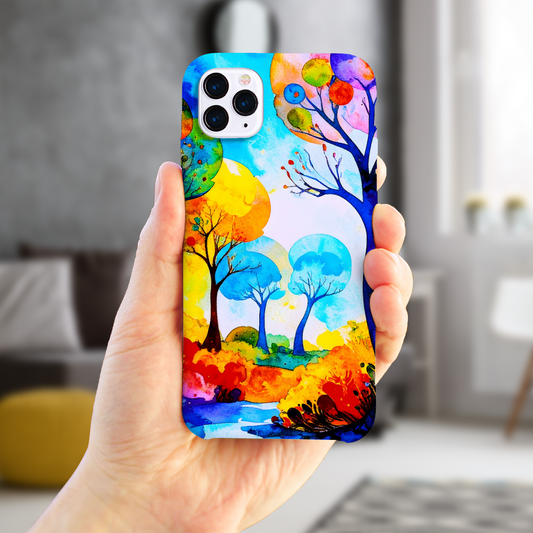 Fantasy Landscape 2, Slim Phone Case, Crafted From Premium Polycarbonate, Full Image Wrap, Vivid Colours, Unique Image...