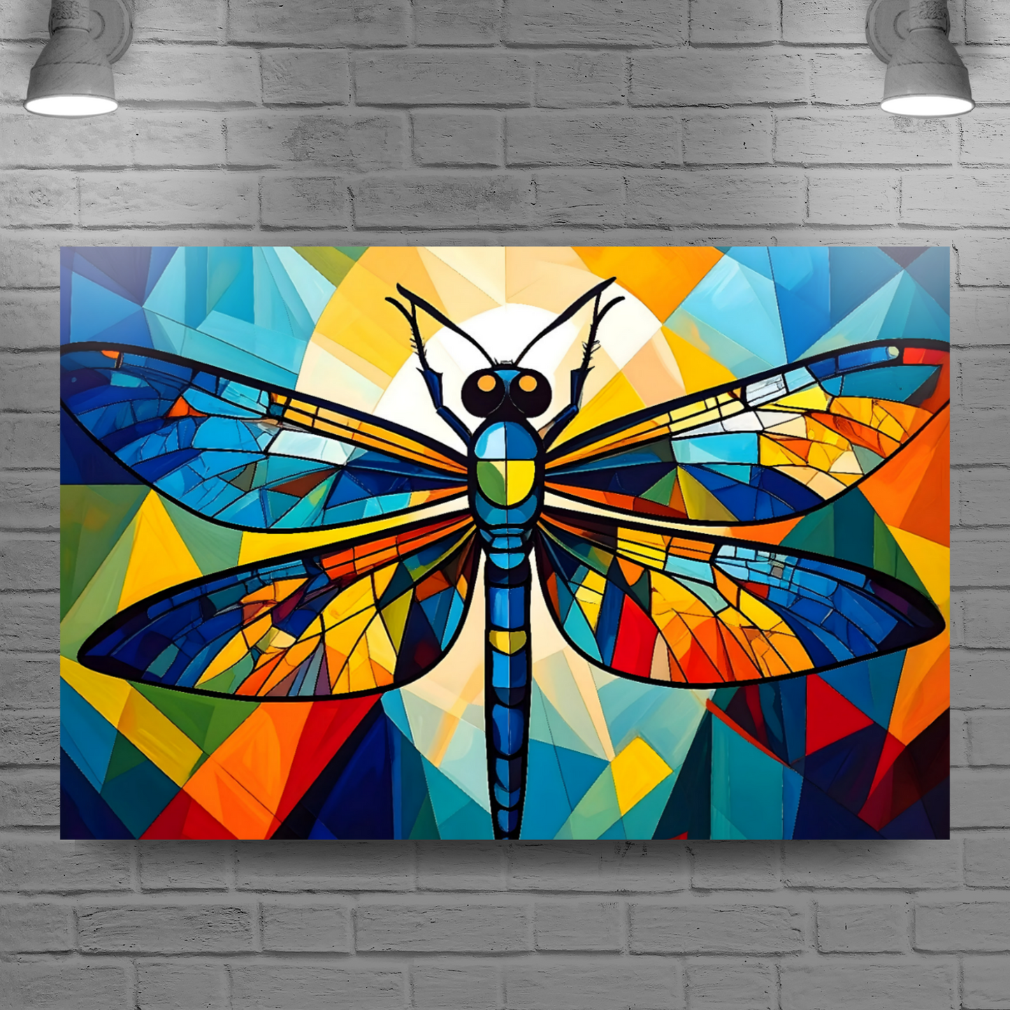 Abstract Firefly 2, Printed On Canvas, Vivid Colours, Box Canvas, Unique Images, A Gift To Last A Lifetime...