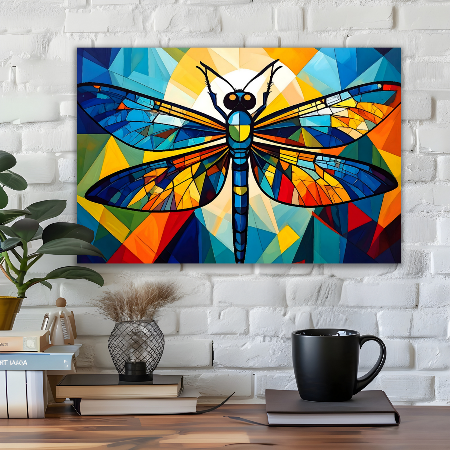 Abstract Firefly 2, Printed On Canvas, Vivid Colours, Box Canvas, Unique Images, A Gift To Last A Lifetime...
