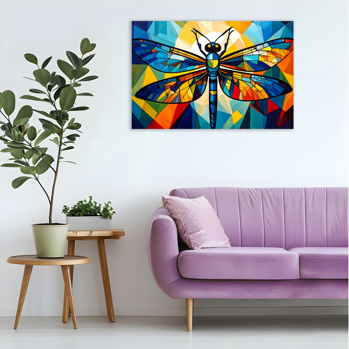 Abstract Firefly 2, Printed On Canvas, Vivid Colours, Box Canvas, Unique Images, A Gift To Last A Lifetime...