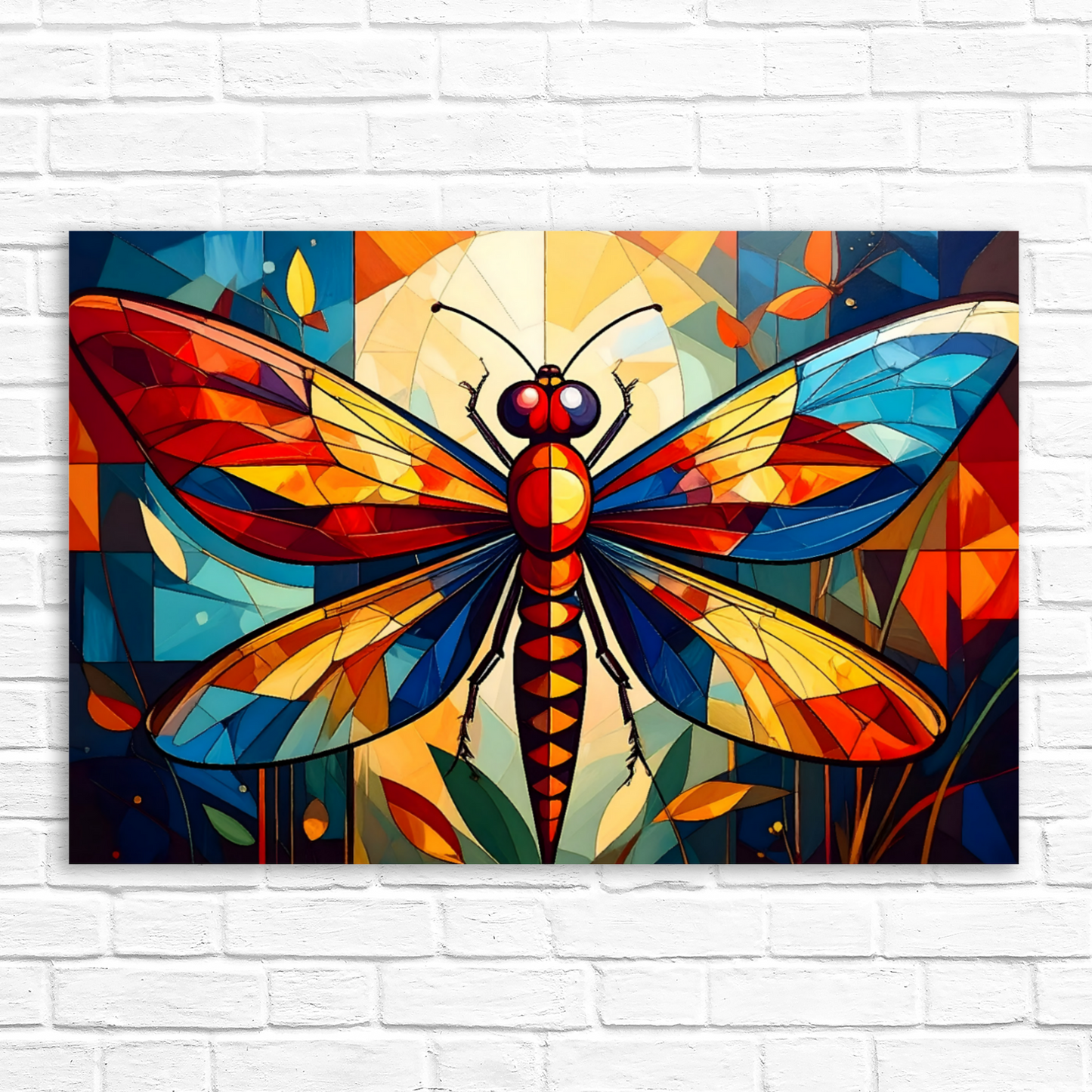 Abstract Firefly 4, Printed On Canvas, Vivid Colours, Box Canvas, Unique Images, A Gift To Last A Lifetime...