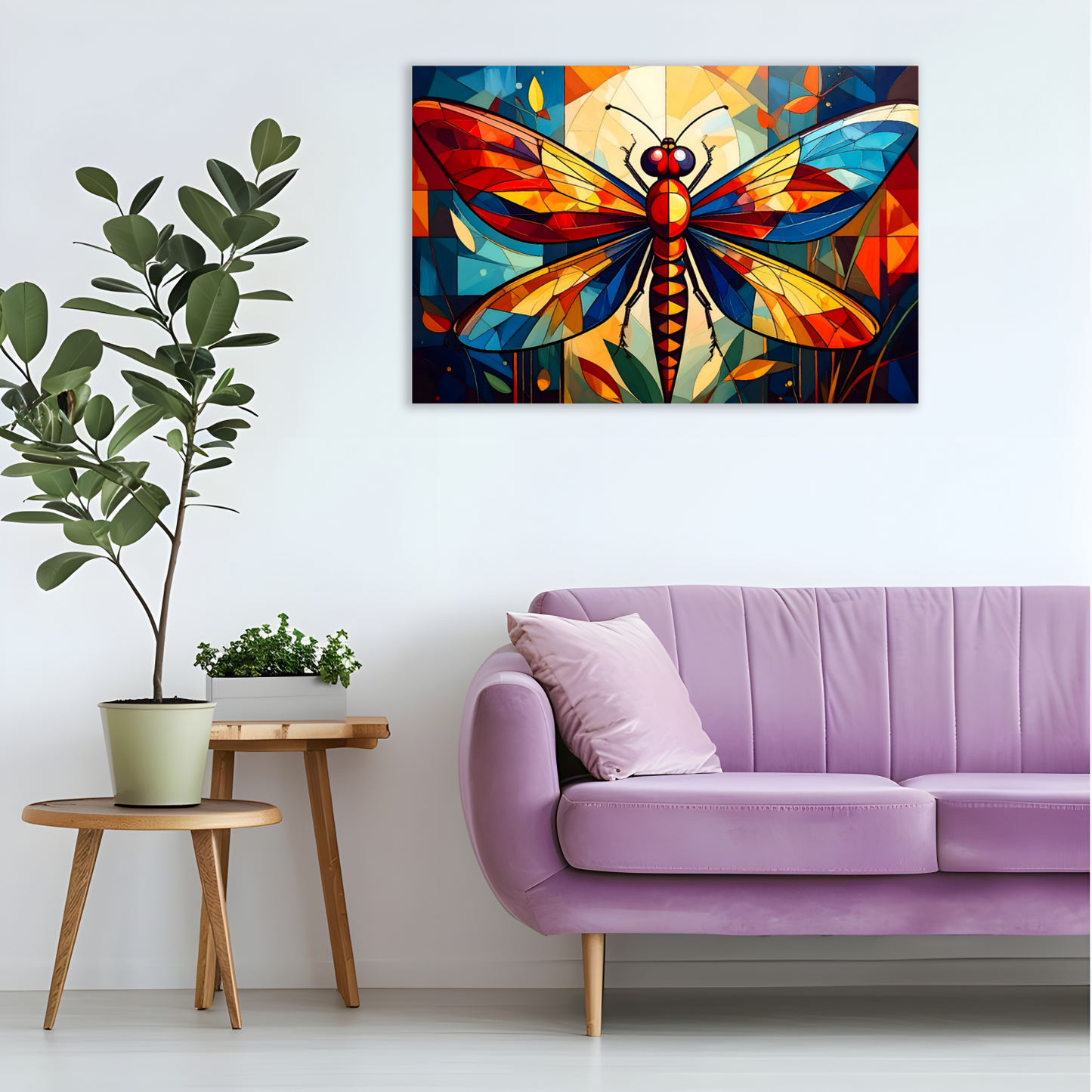 Abstract Firefly 4, Printed On Canvas, Vivid Colours, Box Canvas, Unique Images, A Gift To Last A Lifetime...