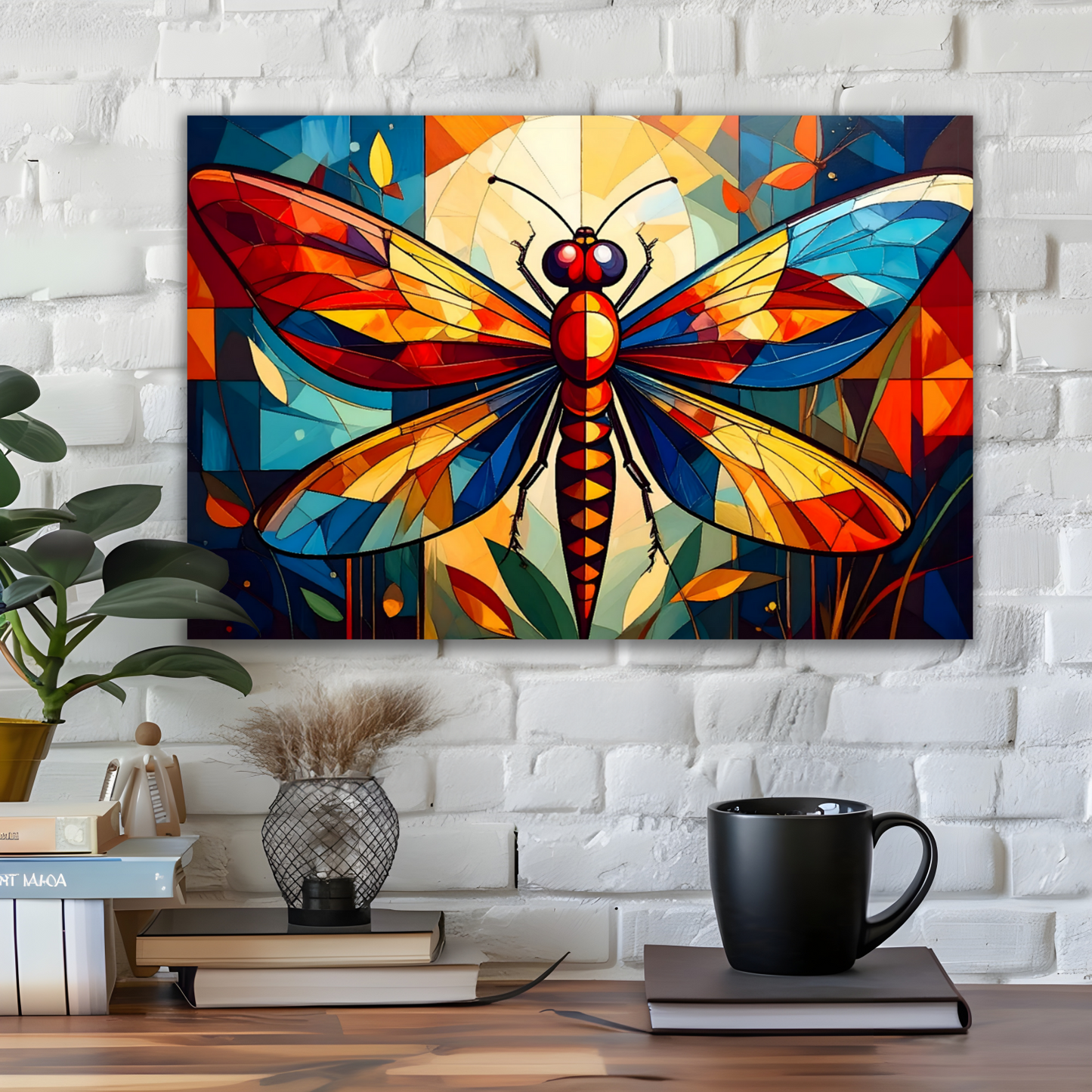 Abstract Firefly 4, Printed On Canvas, Vivid Colours, Box Canvas, Unique Images, A Gift To Last A Lifetime...