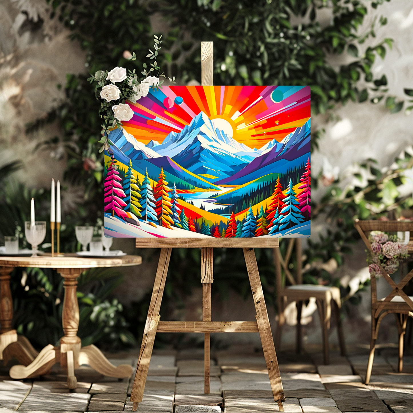 Winter Landscape 3, Printed On High Gloss Aluminium To Enhance Colours And Detail, Unique Images, A Gift To Last A Lifetime...