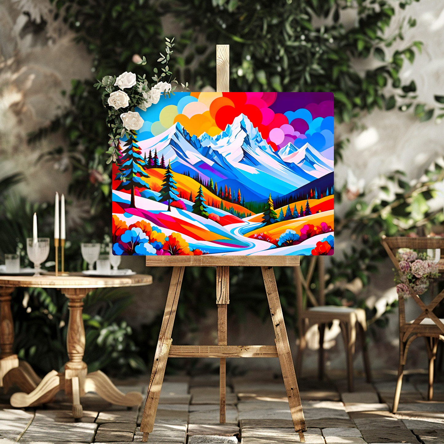 Winter Landscape 4, Printed On High Gloss Aluminium To Enhance Colours And Detail, Unique Images, A Gift To Last A Lifetime...