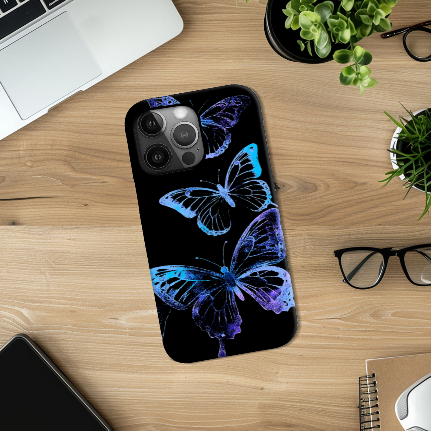 Tough Phone Case Butterfly 1, Full Wrap Technology, Crafted From Premium Polycarbonate, Great Gift Idea...