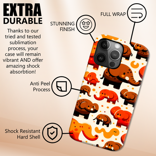 Elephant PH1, Tough Phone Case, Full Wrap Technology, Crafted From Premium Polycarbonate, Great Gift Idea......