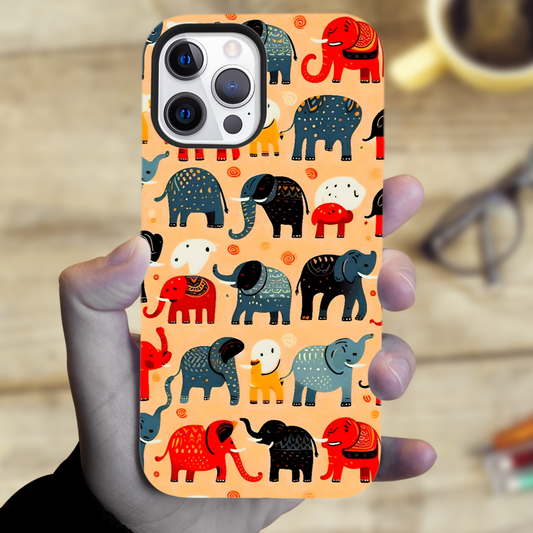 Elephant PH2, Tough Phone Case, Full Wrap Technology, Crafted From Premium Polycarbonate, Great Gift Idea...