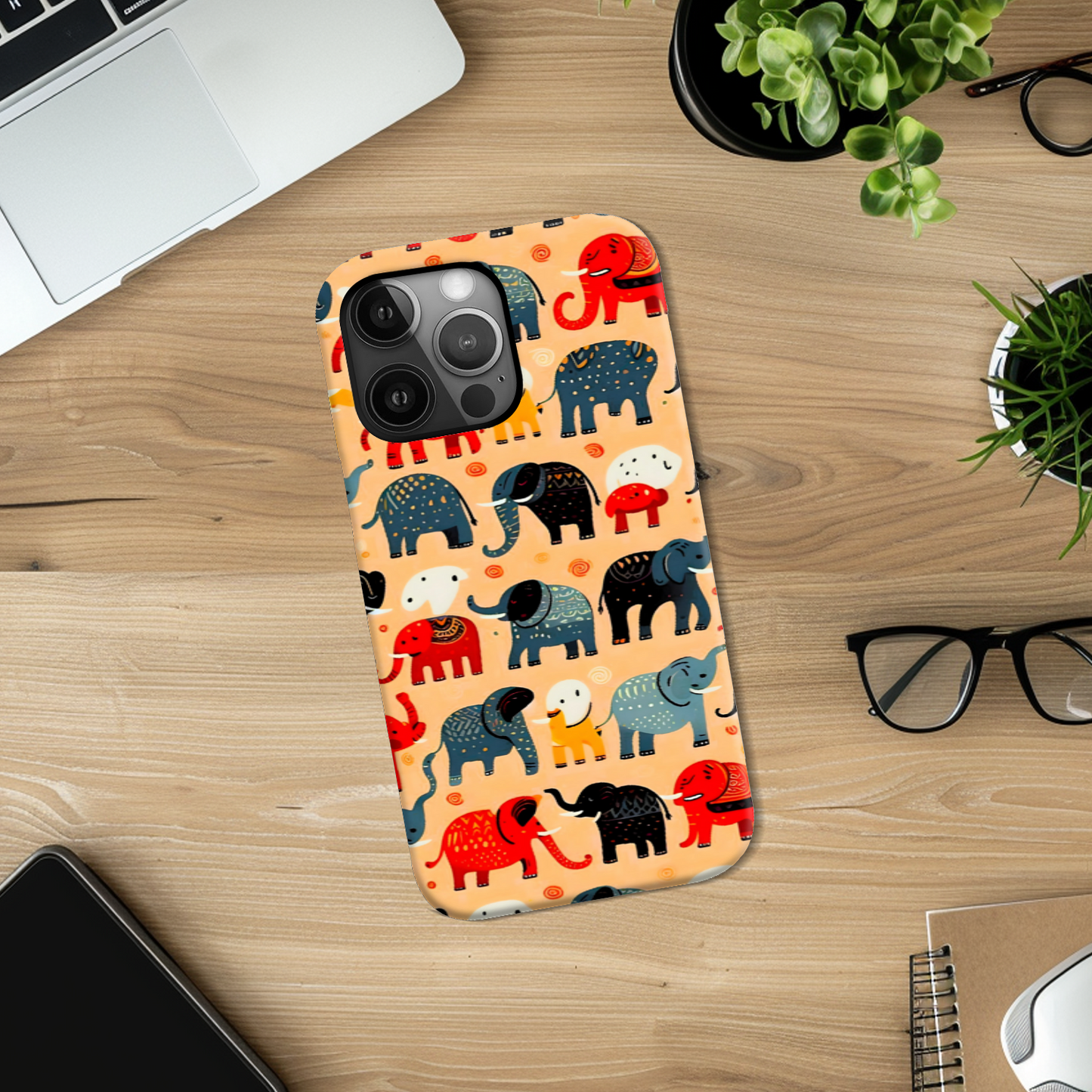 Elephant PH2, Tough Phone Case, Full Wrap Technology, Crafted From Premium Polycarbonate, Great Gift Idea...
