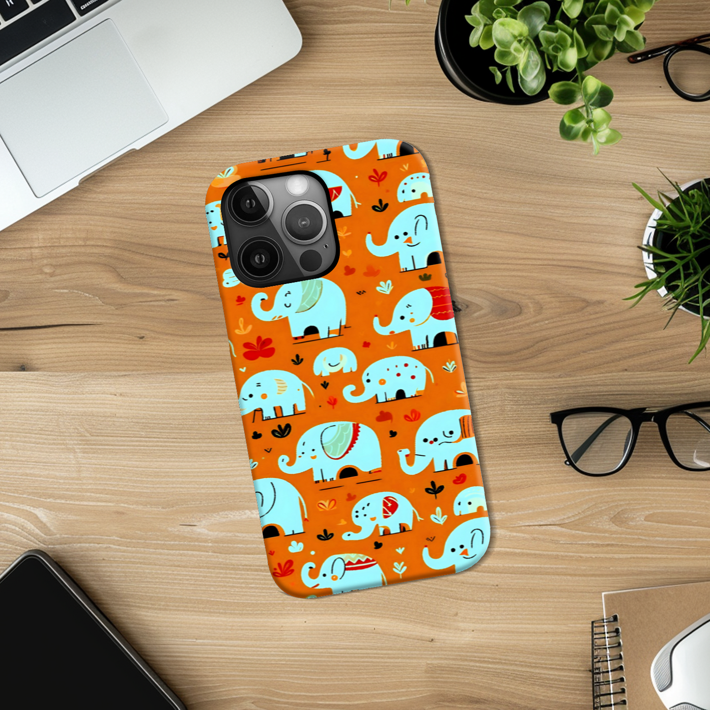 Elephant PH4, Tough Phone Case, Full Wrap Technology, Crafted From Premium Polycarbonate, Great Gift Idea...