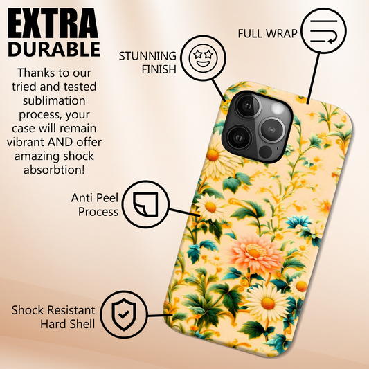 Daisy 2, Tough Phone Case, Full Wrap Technology, Crafted From Premium Polycarbonate, Great Gift Idea...
