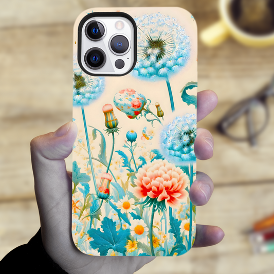 Dandilion 2, Tough Phone Case, Full Wrap Technology, Crafted From Premium Polycarbonate, Great Gift Idea...