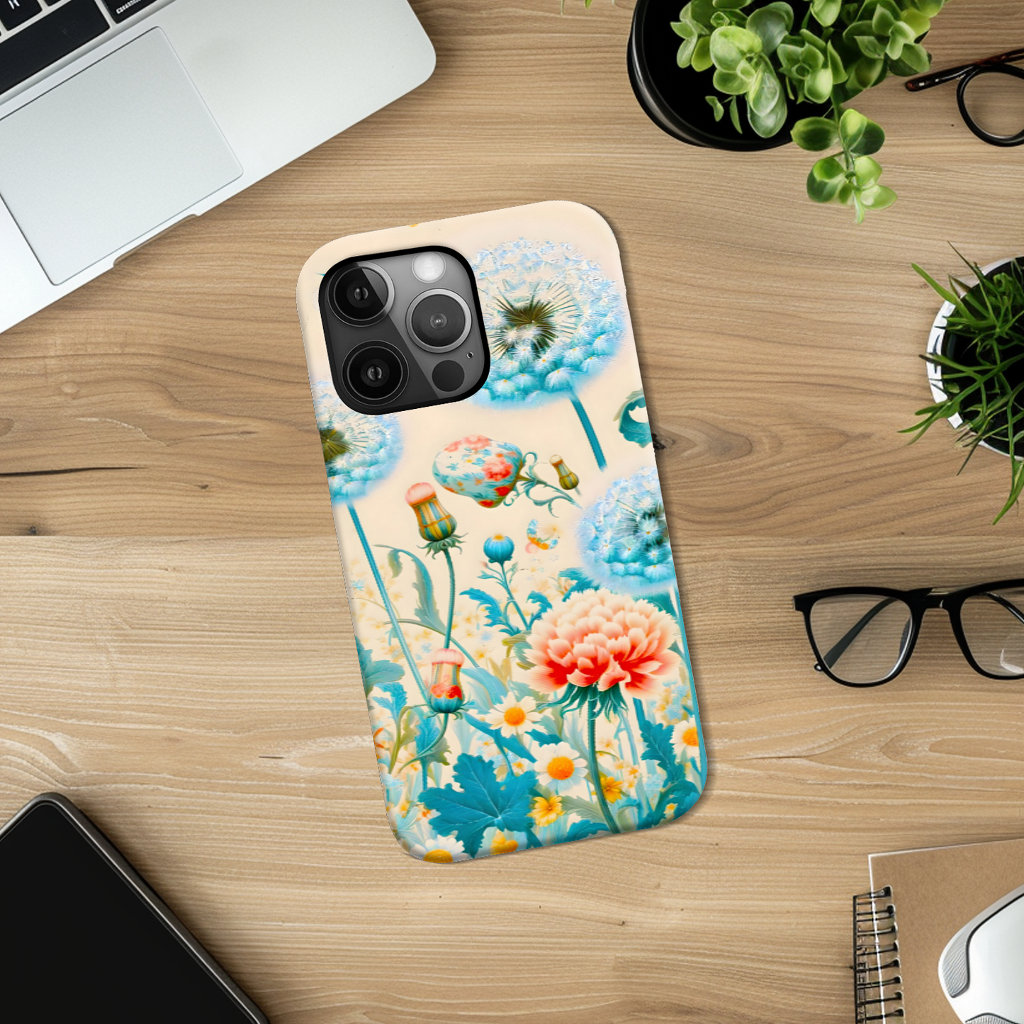 Dandilion 2, Tough Phone Case, Full Wrap Technology, Crafted From Premium Polycarbonate, Great Gift Idea...
