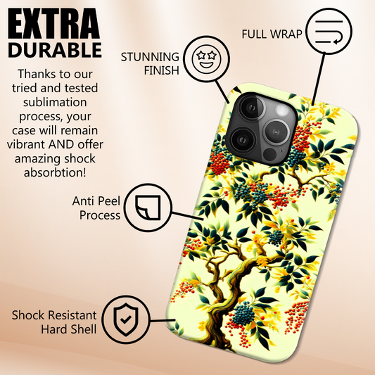 Elderberry 2, Tough Phone Case, Full Wrap Technology, Crafted From Premium Polycarbonate, Great Gift Idea...