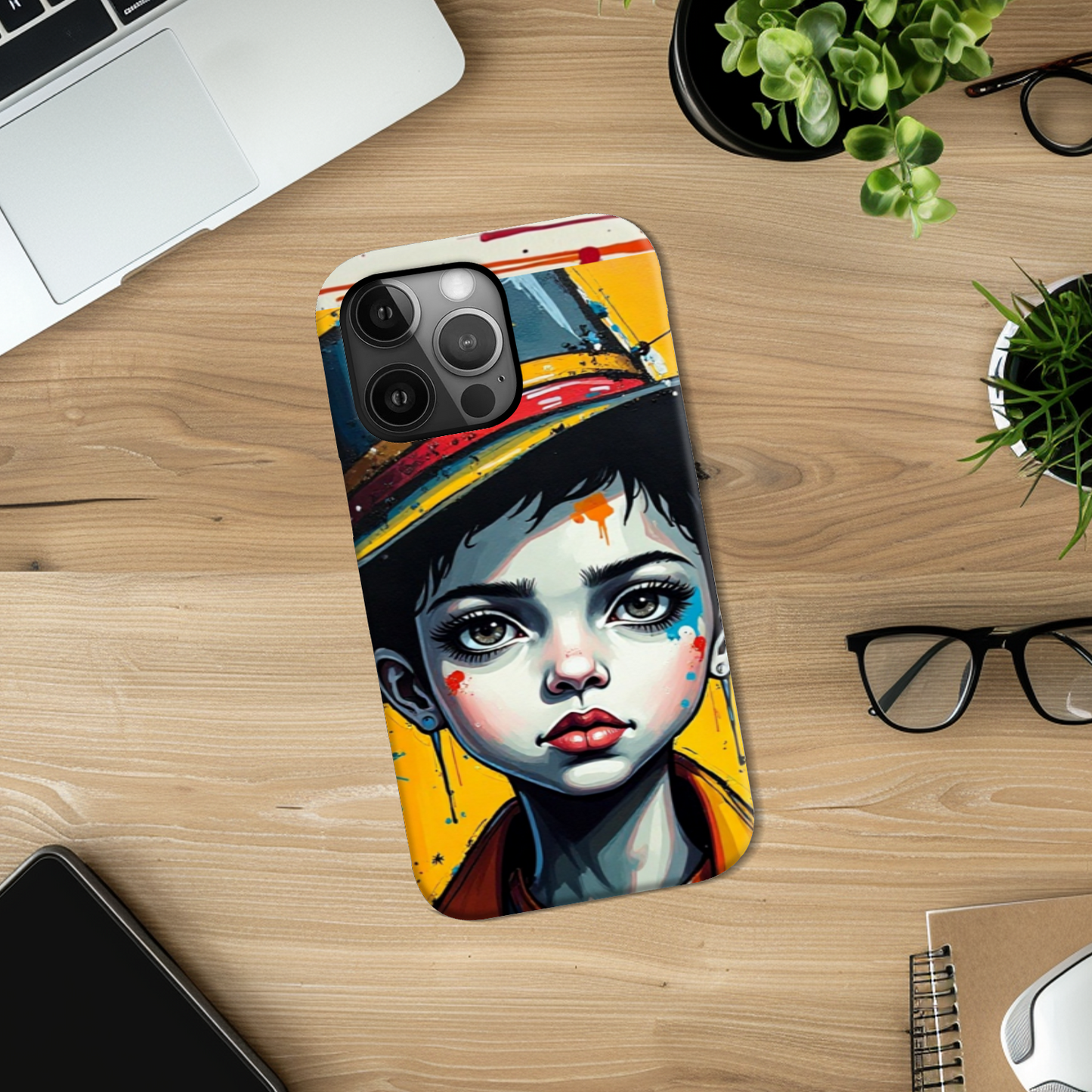 Street Kid 3, Tough Phone Case, Full Wrap Technology, Crafted From Premium Polycarbonate, Great Gift Idea...