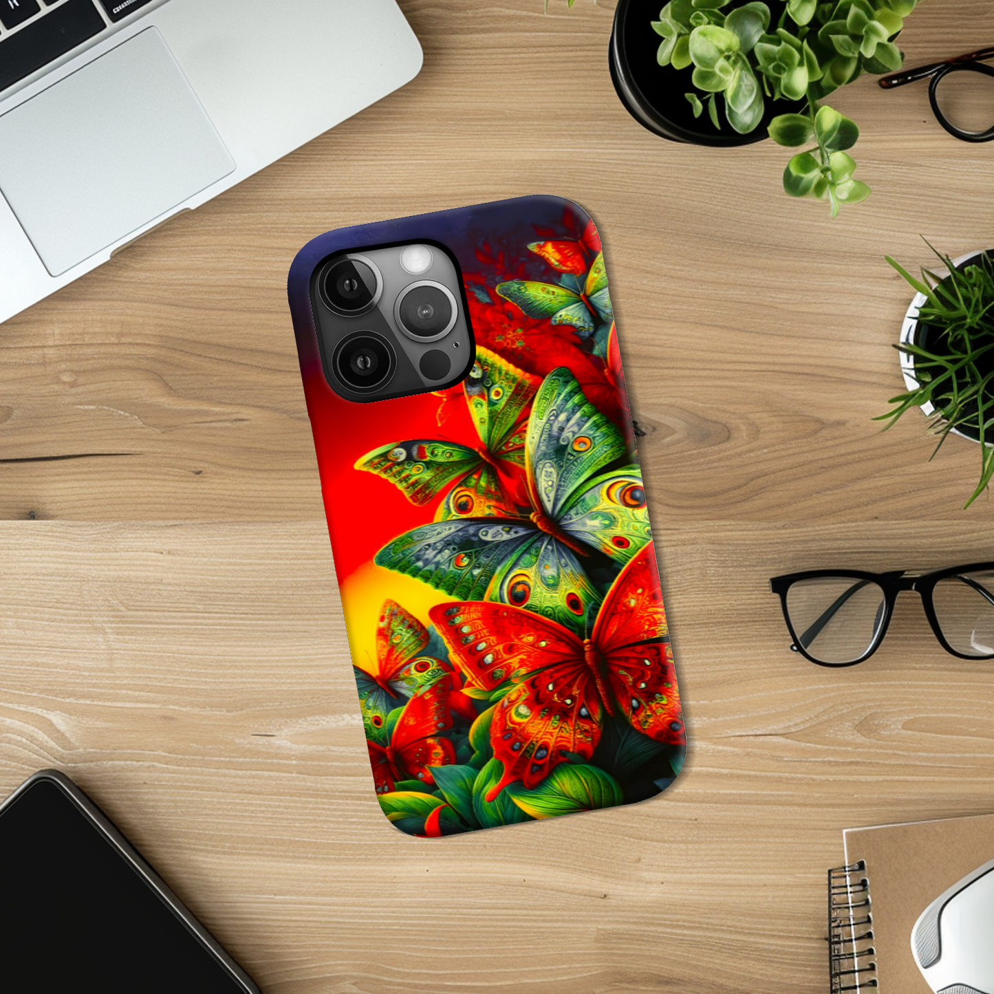 Butterflies B1, Tough Phone Case, Full Wrap Technology, Crafted From Premium Polycarbonate, Great Gift Idea...