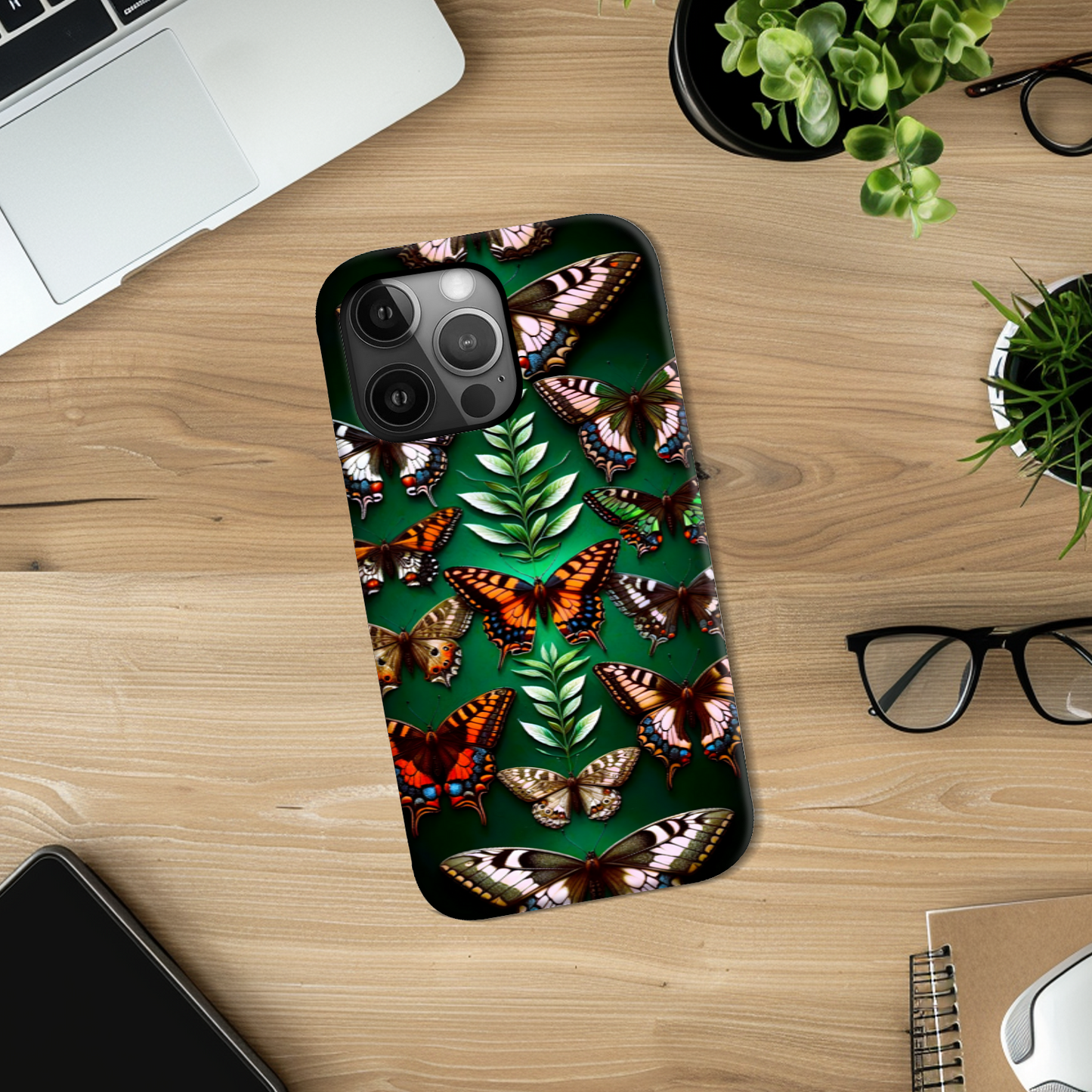 Butterflies B4, Tough Phone Case, Full Wrap Technology, Made From Premium Polycarbonate, Great Gift Idea...